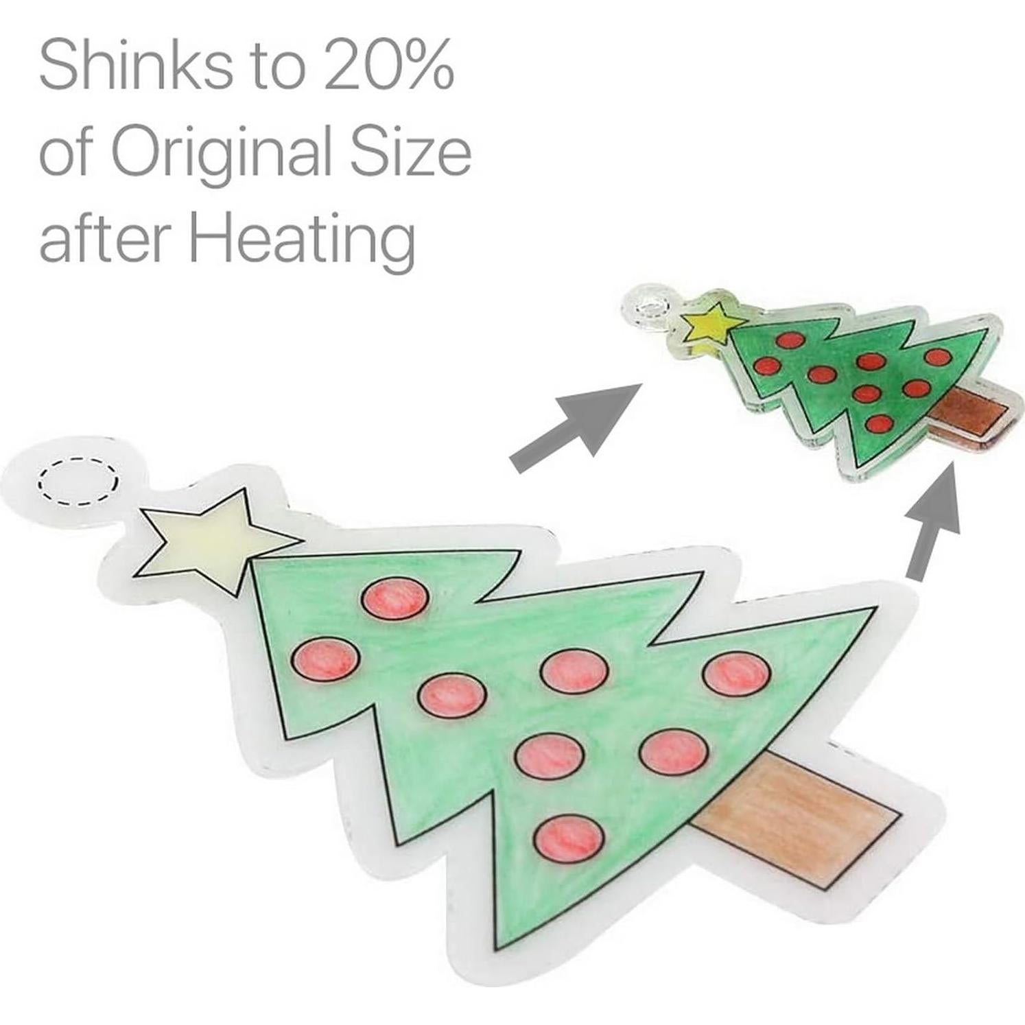 Hoja Termocontraíble A4 SUEIANNMN 10 Piezas Semitransparente