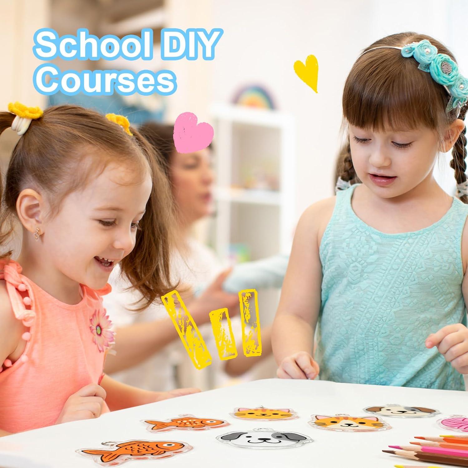 Kit de Hojas de Plástico Retráctil Auihiay 30P + Llaveros