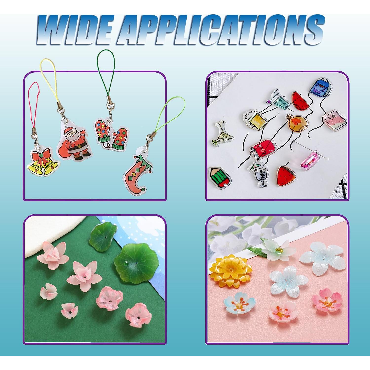 Hojas de Plástico Encogible Imprimibles Cubic Coating A4 6 Unidades