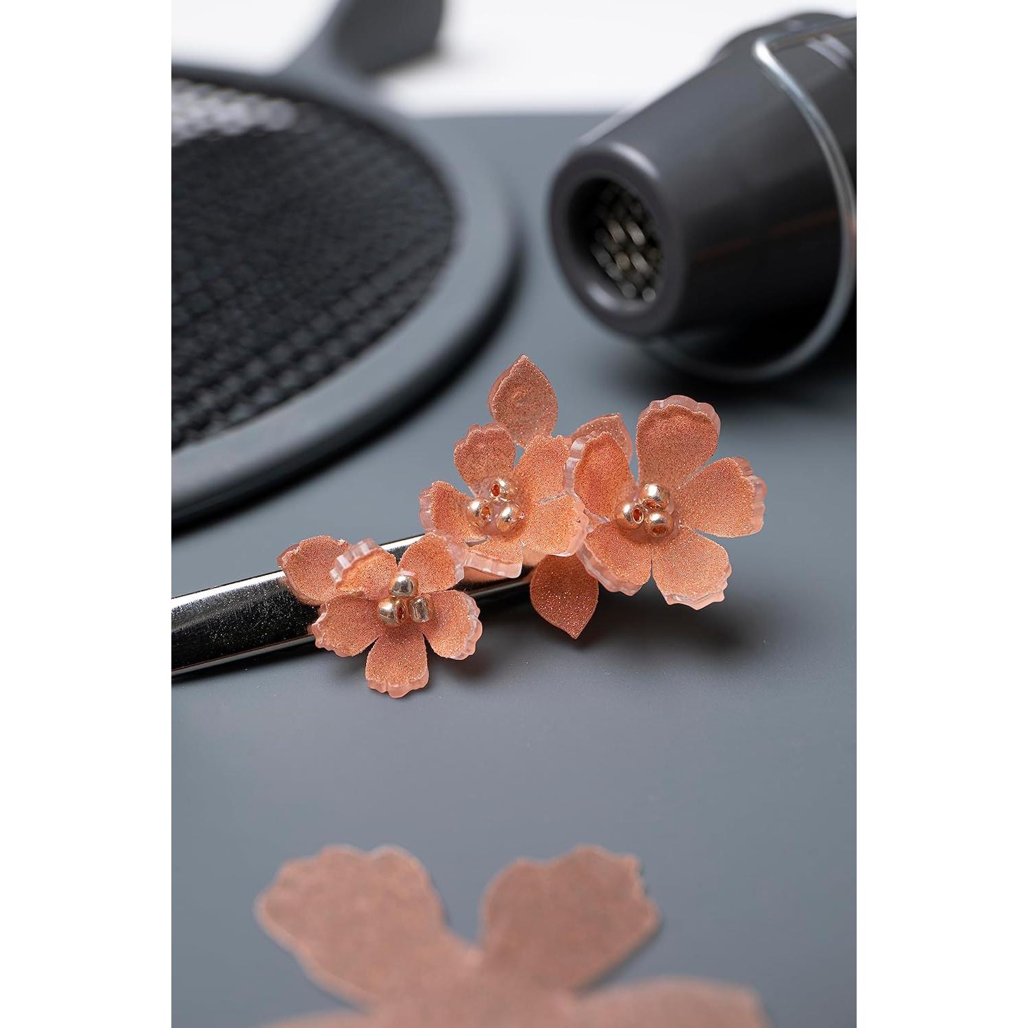 Plástico Retráctil Metálico Rosa Dorado Ellison 8 Hojas 21x30cm