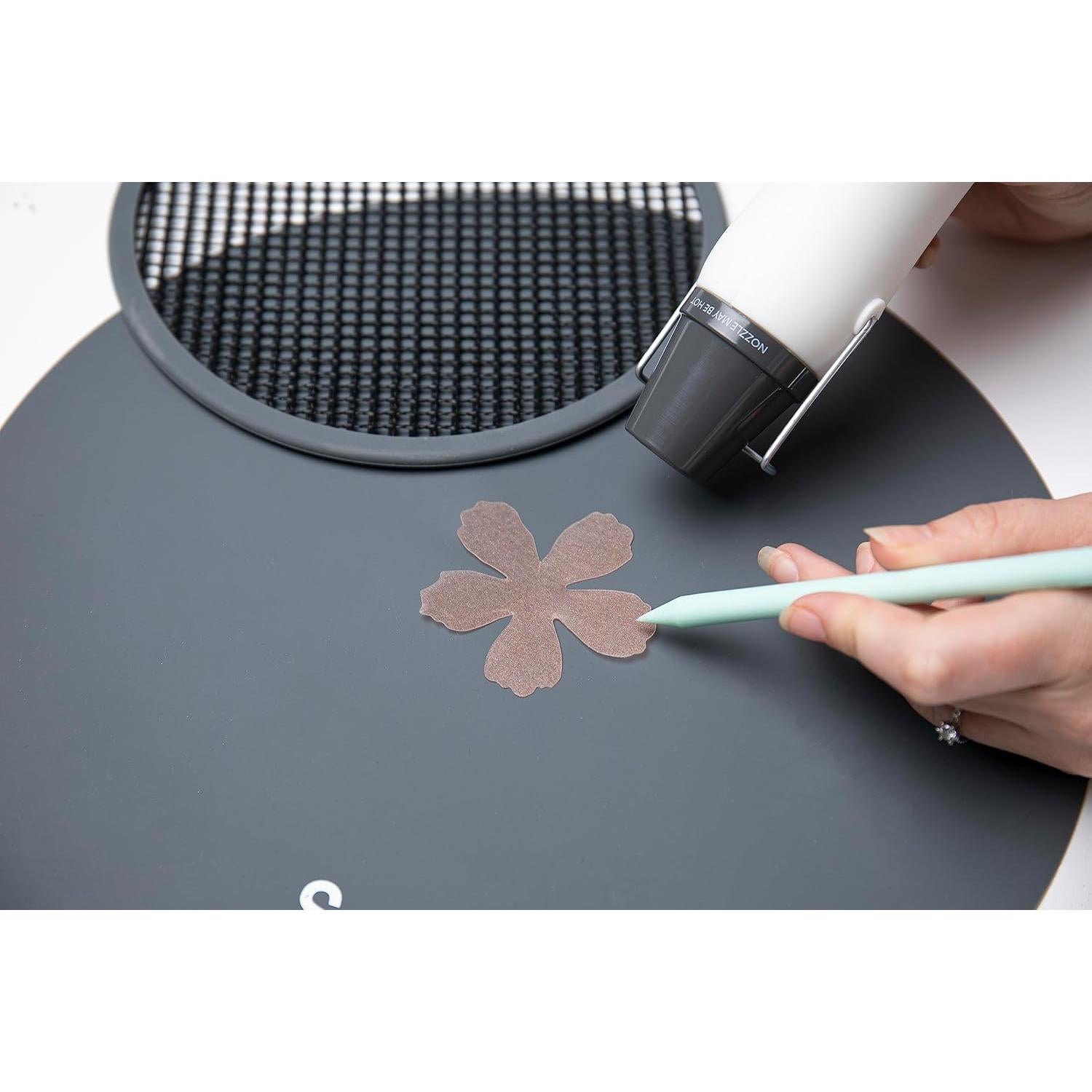 Plástico Retráctil Metálico Rosa Dorado Ellison 8 Hojas 21x30cm