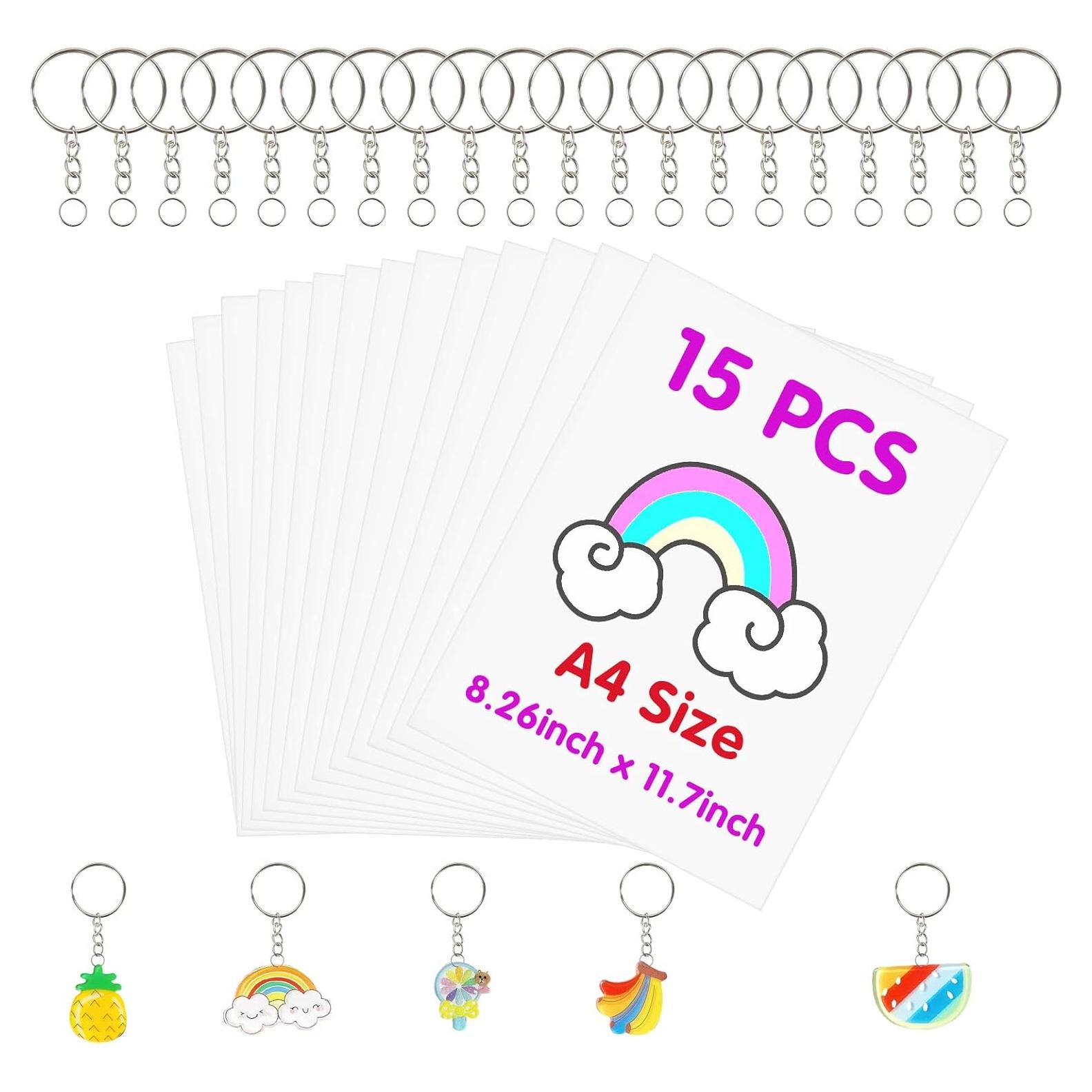 Kit de llaveros termocontraíble FASBET 135 piezas A4