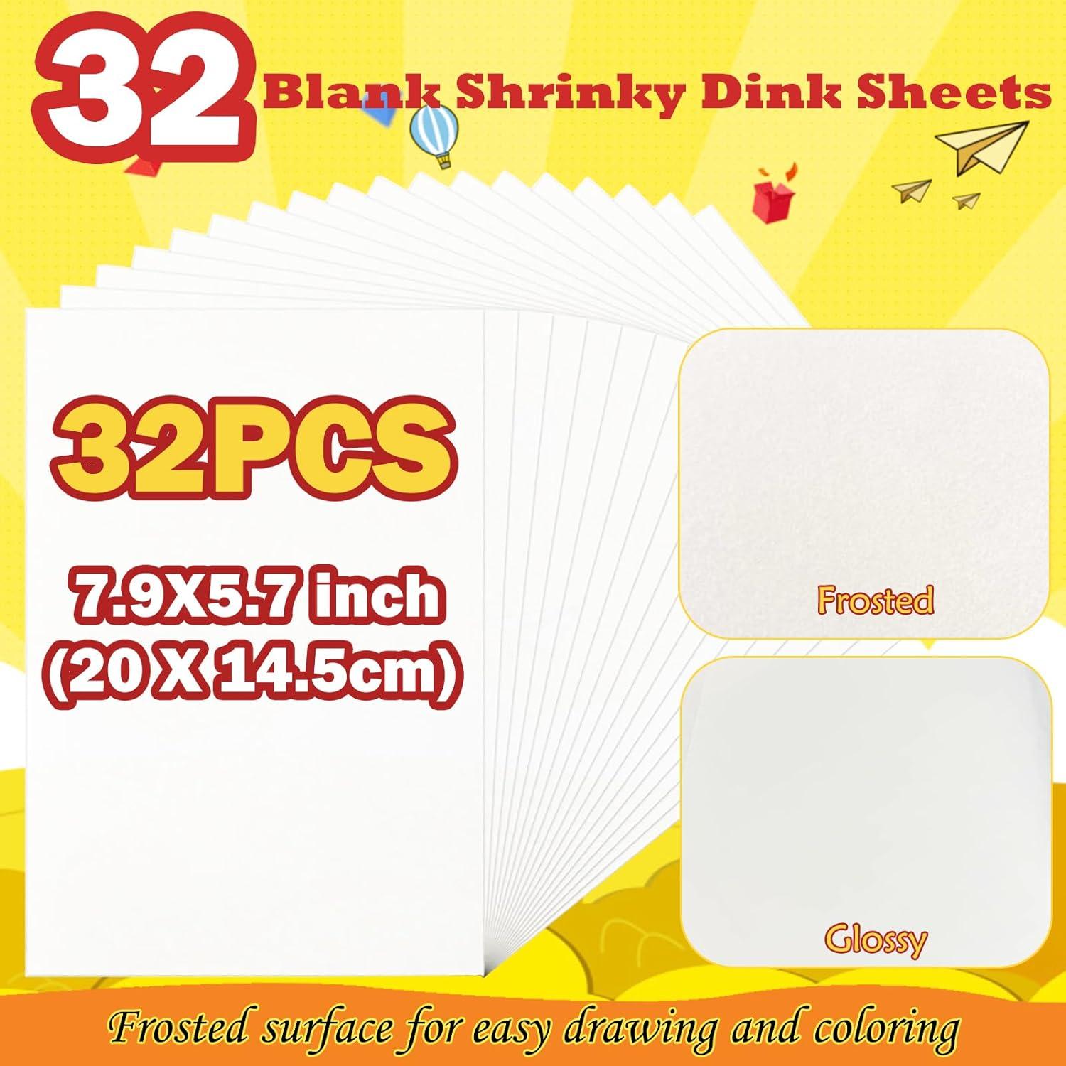 Kit de Hojas de Plástico Retráctil YeahMiya 32PCS 20x14.5cm