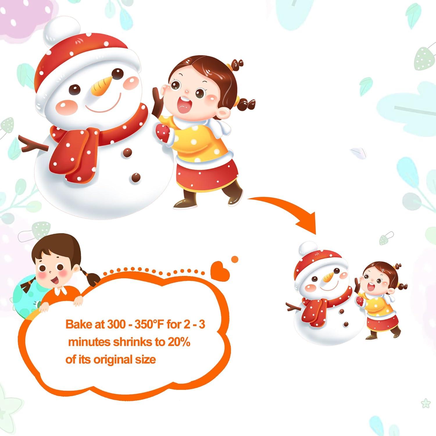 Hewolly Hojas de Plástico Retráctil Imprimibles A4 - 24 Pcs