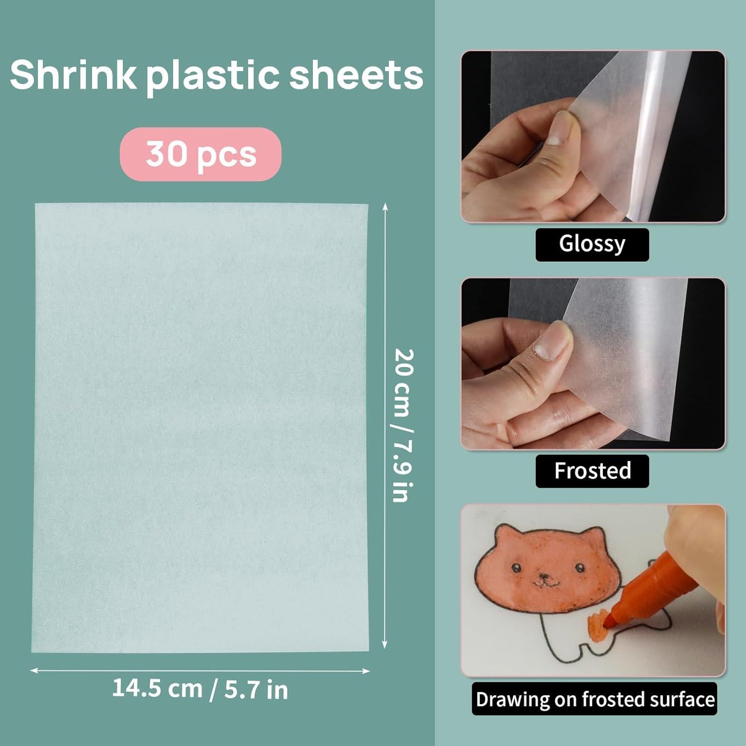 Hojas de Plástico Retráctil Catephe 30 Pcs A5 20.1x14.5 cm