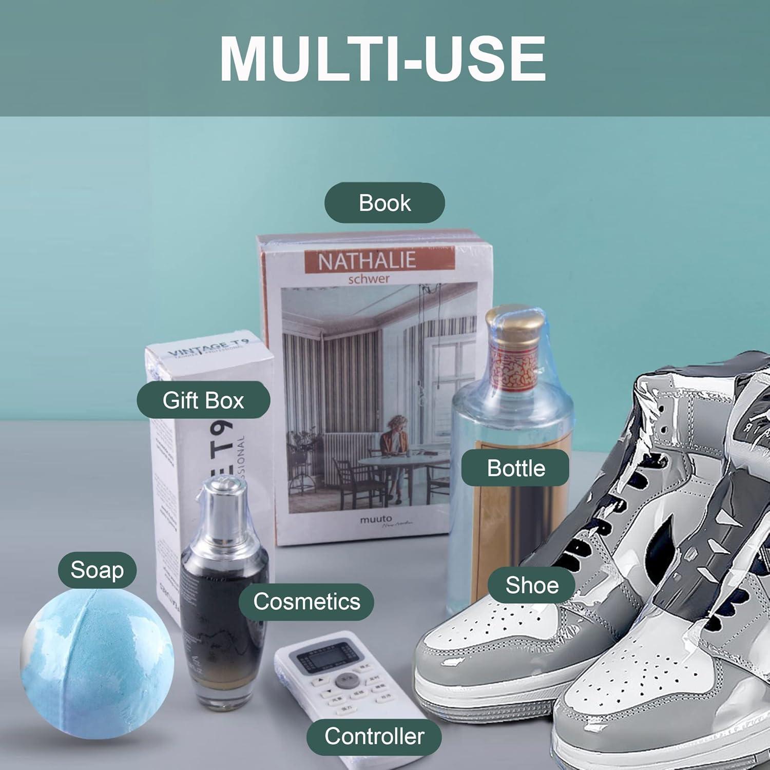 400 Bolsas de Envoltura Retráctil 10x15 cm PVC CANWUPON