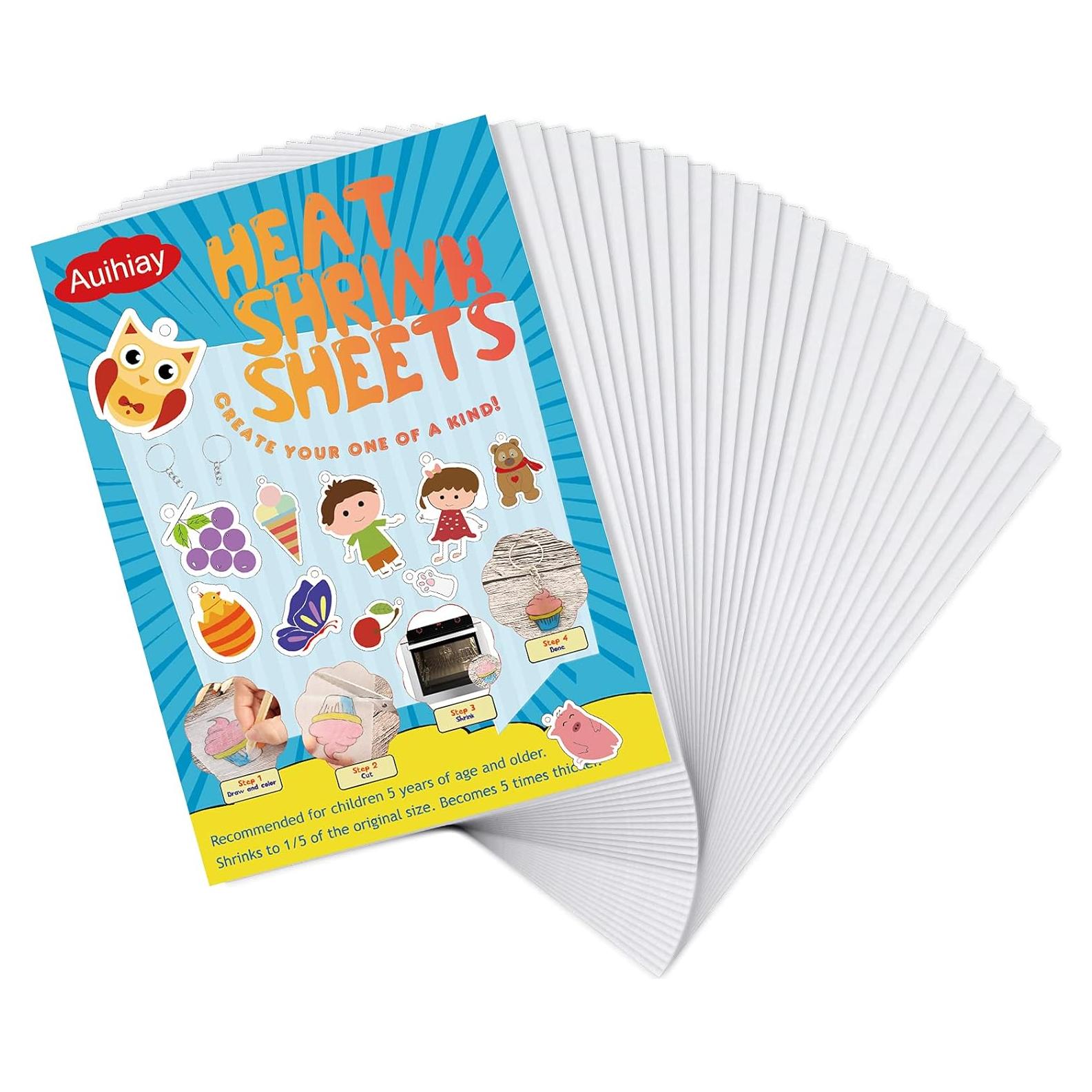 Kit de Hojas de Plástico Retráctil Auihiay 40 Piezas 20x14.5cm