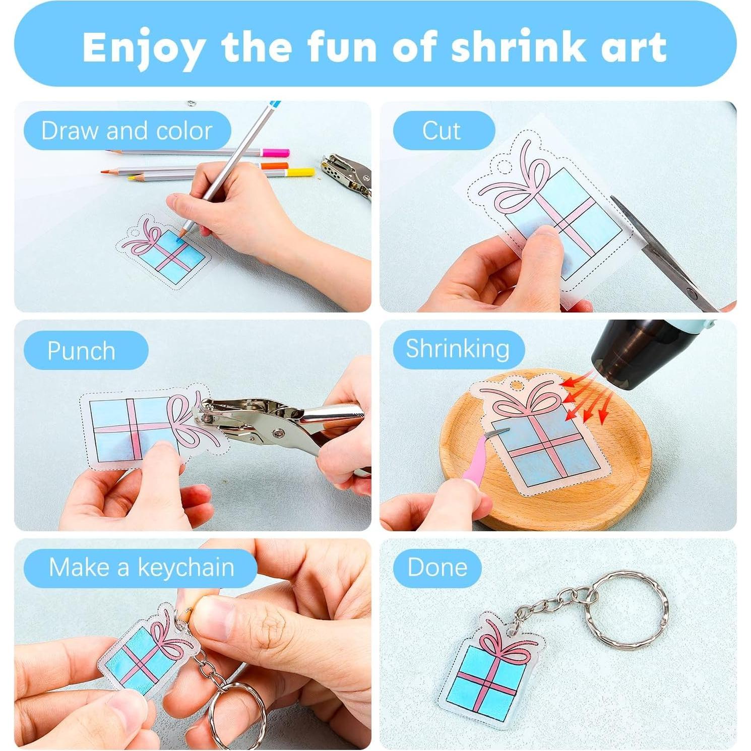 Kit de Hojas de Plástico Retráctil Auihiay 40 Piezas 20x14.5cm