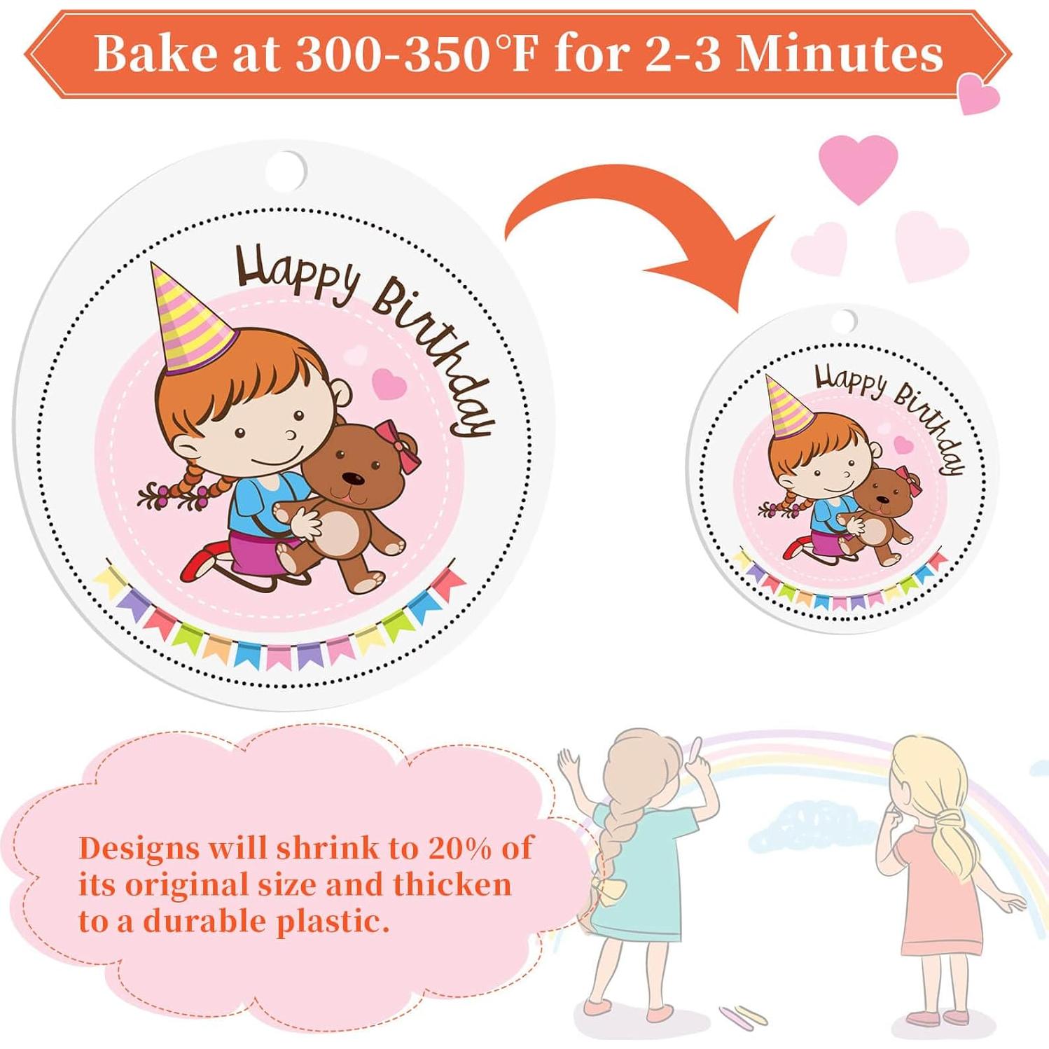 Kit de Llavero Shrinky Art Cridoz - 20 Hojas PVC + Accesorios