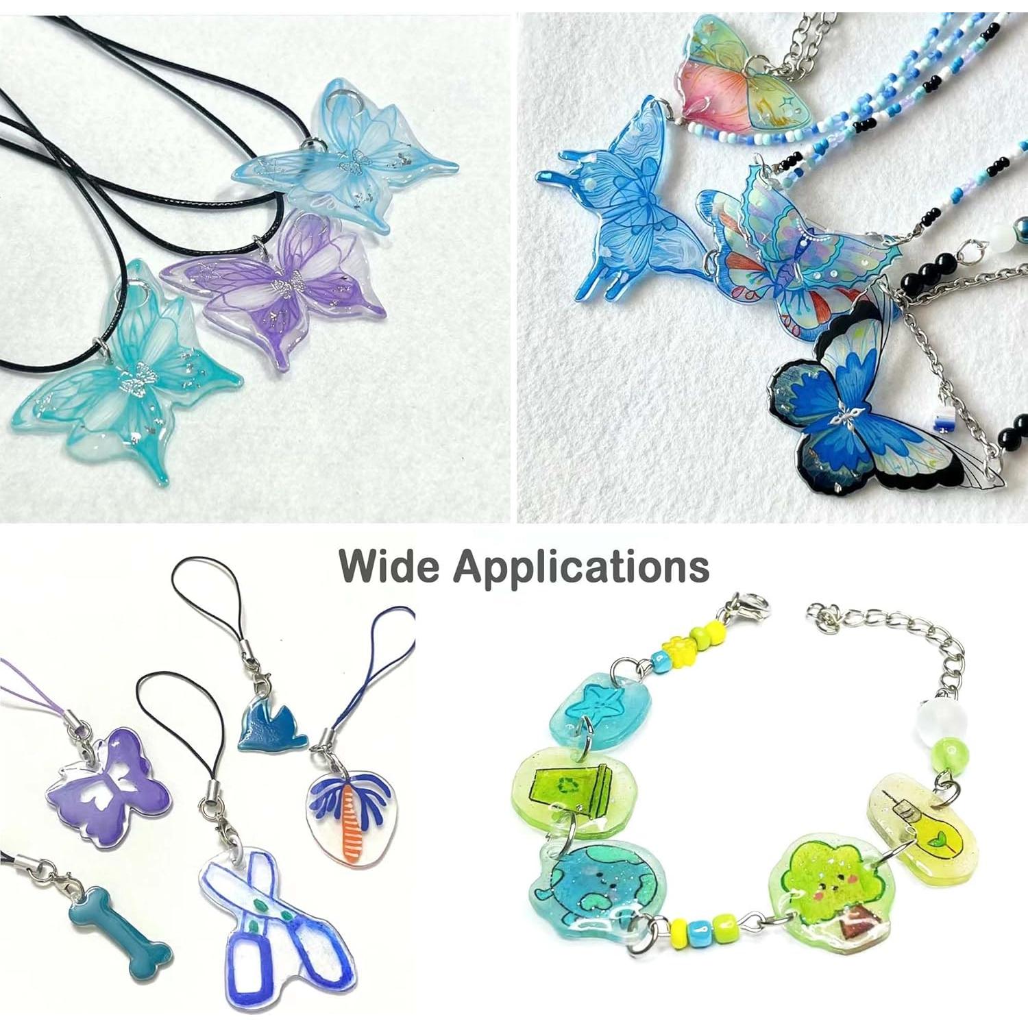 Kit de Hojas de Plástico Termocontraíble Beacharm 20x14.5cm