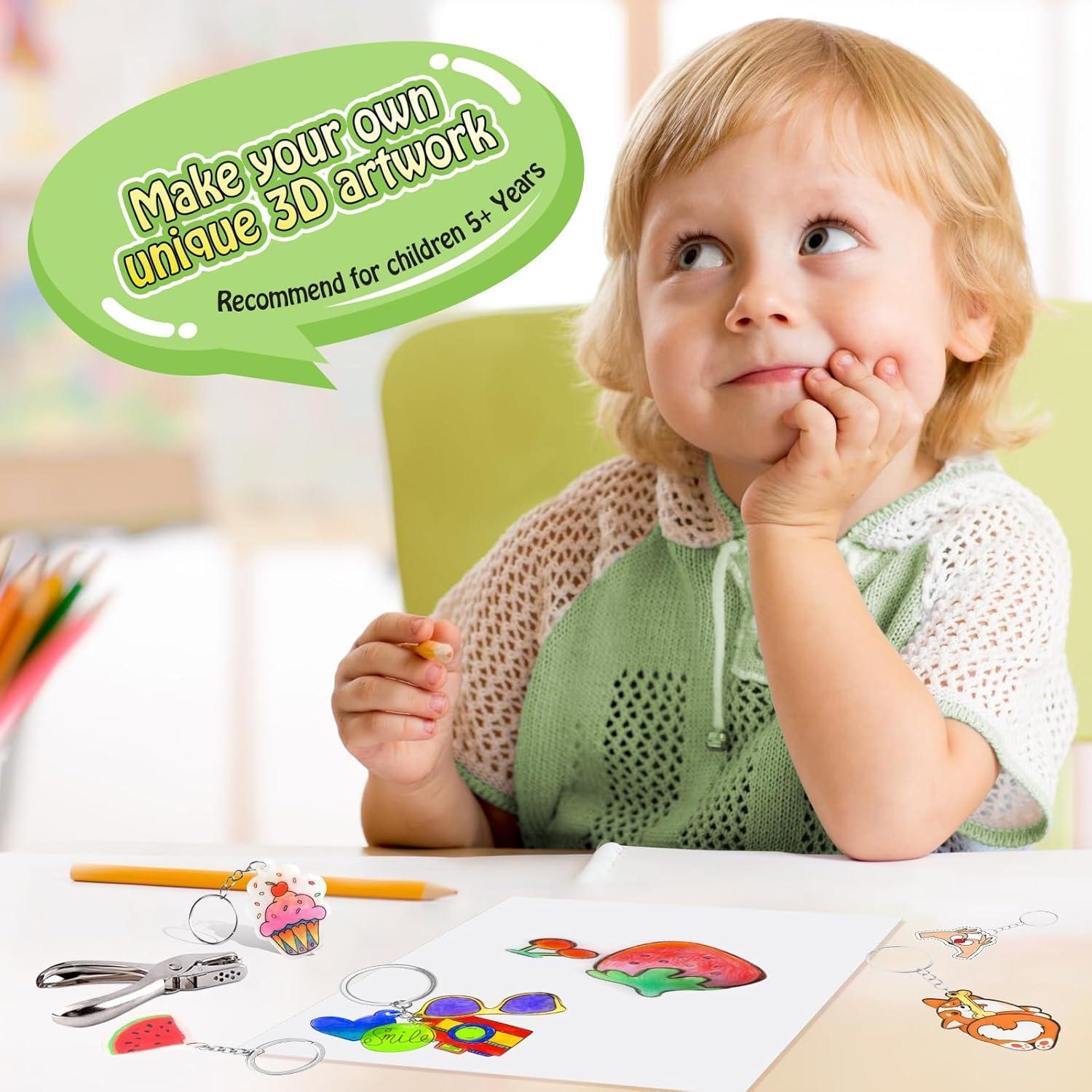 Kit de Hojas Shrinky Dink ARTOSHIN 229 Piezas Manualidades