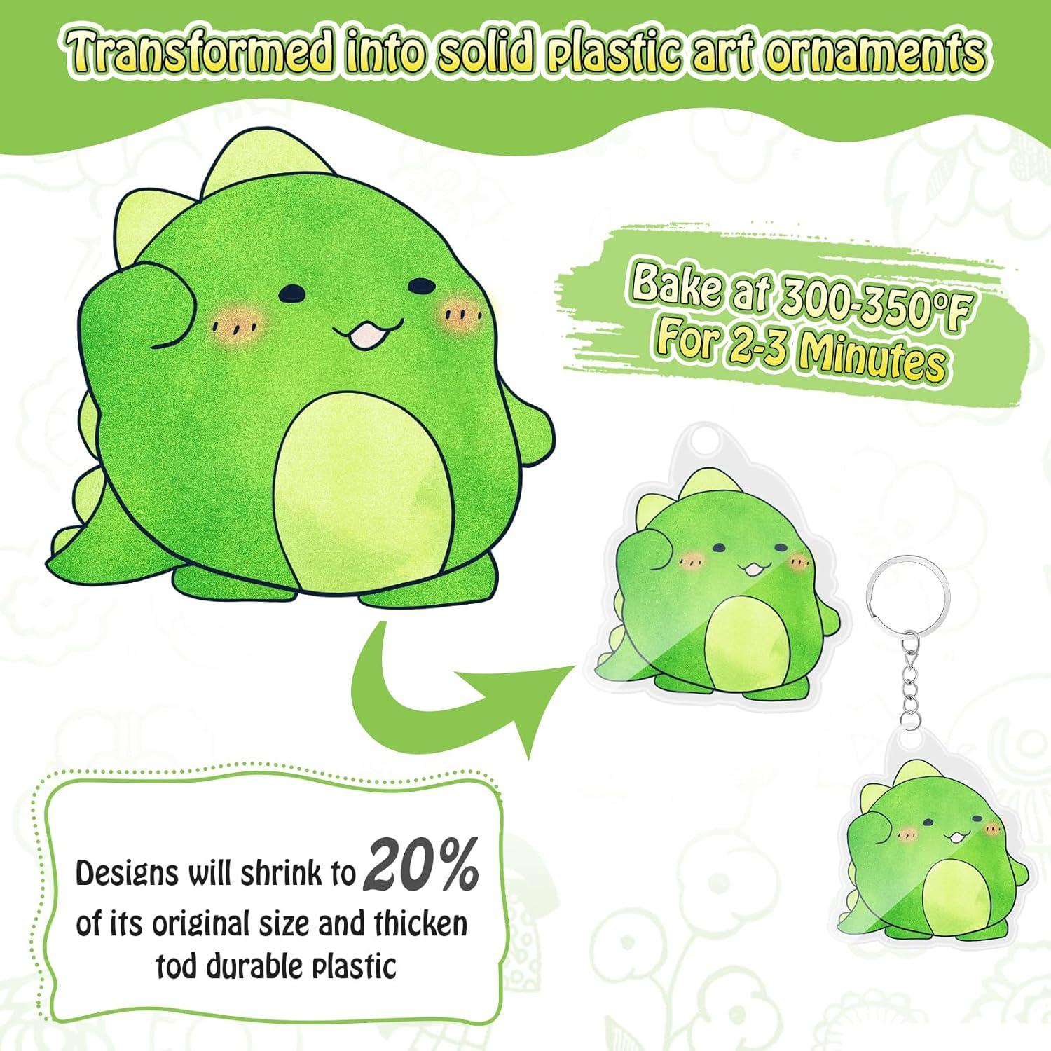 Kit de Hojas Shrinky Dink ARTOSHIN 229 Piezas Manualidades