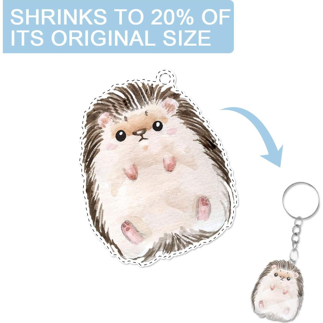 Kit de Hojas de Plástico Retráctil Warckon A4 135 Piezas