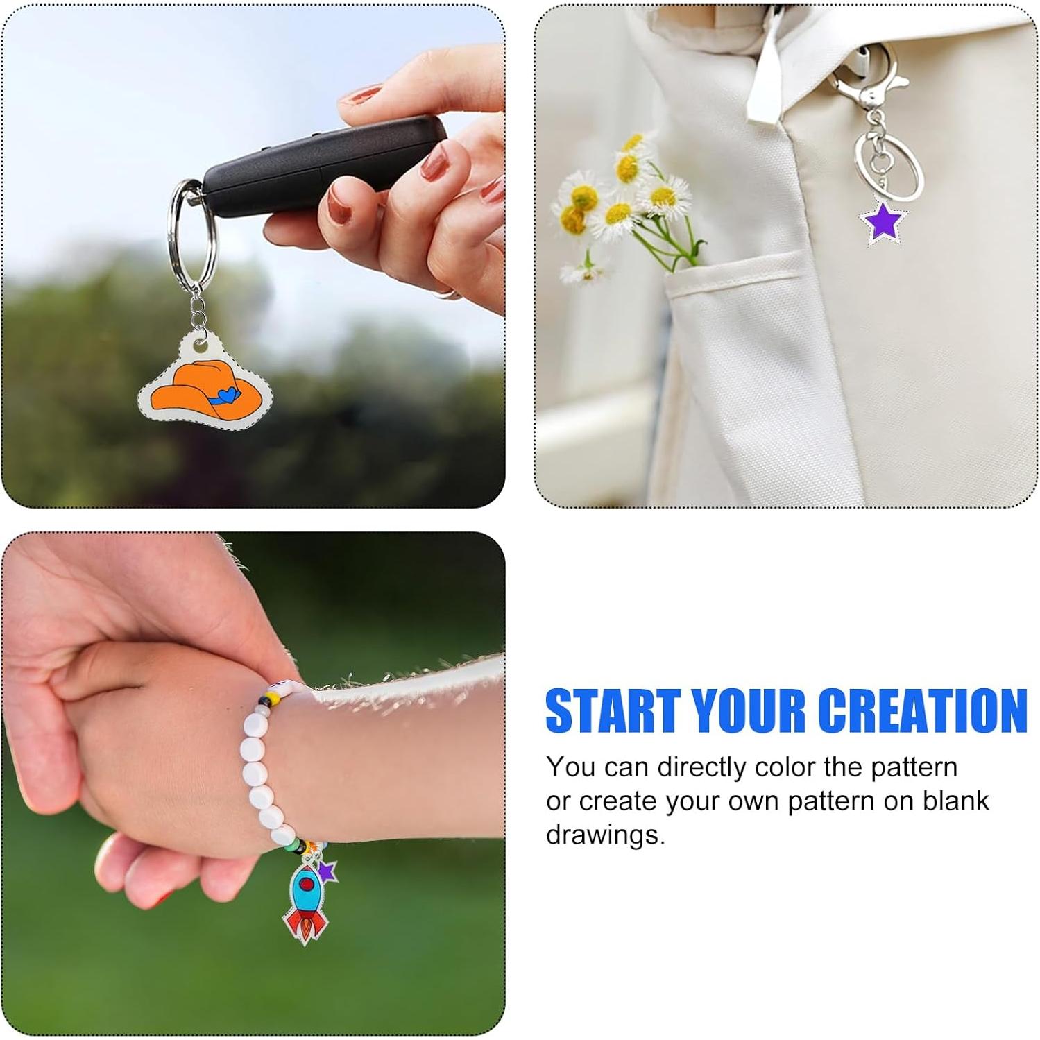 Kit de Manualidades POUYRBA 125 Piezas Plástico Retráctil