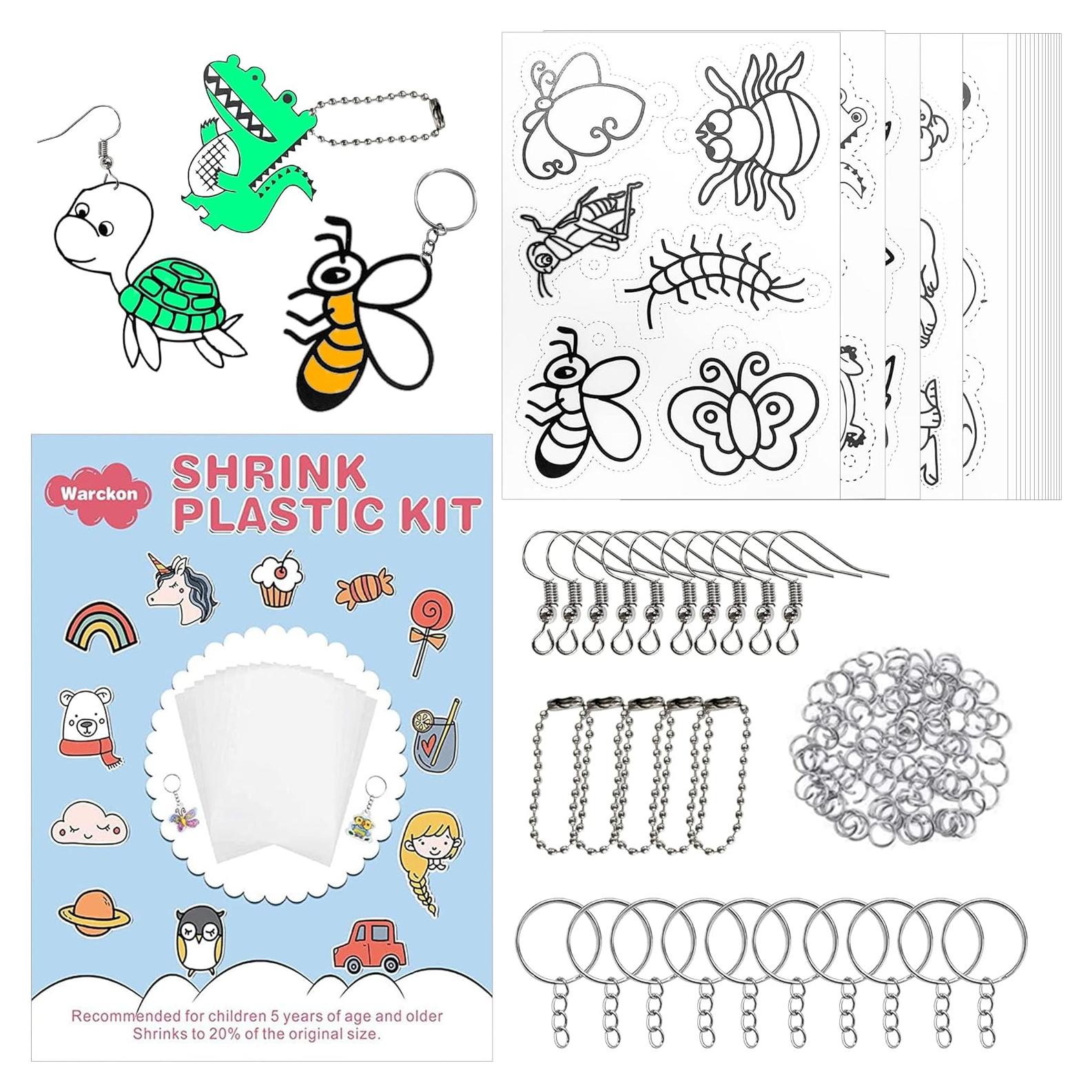 Kit de Hojas de Plástico Retráctil Warckon 145 Piezas