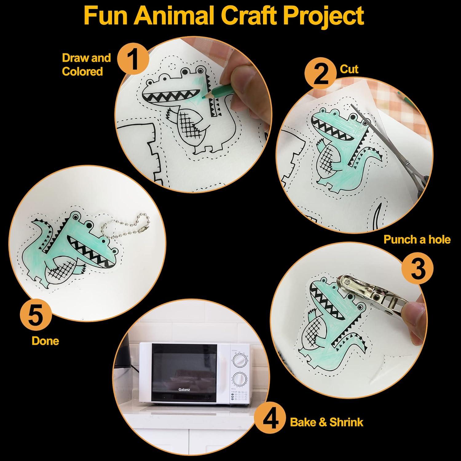 Kit de Hojas de Plástico Retráctil Warckon 145 Piezas