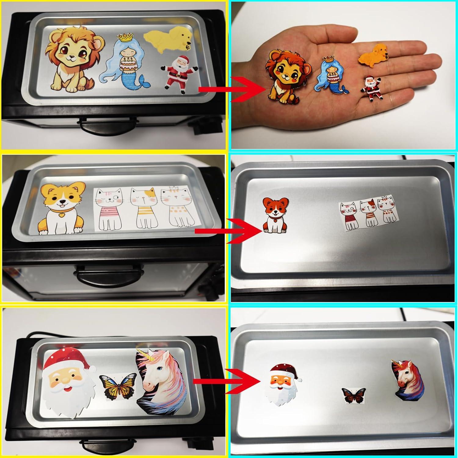 Hojas Imprimibles Shrinky Dink Yagrla A4 50 Unidades Blancas