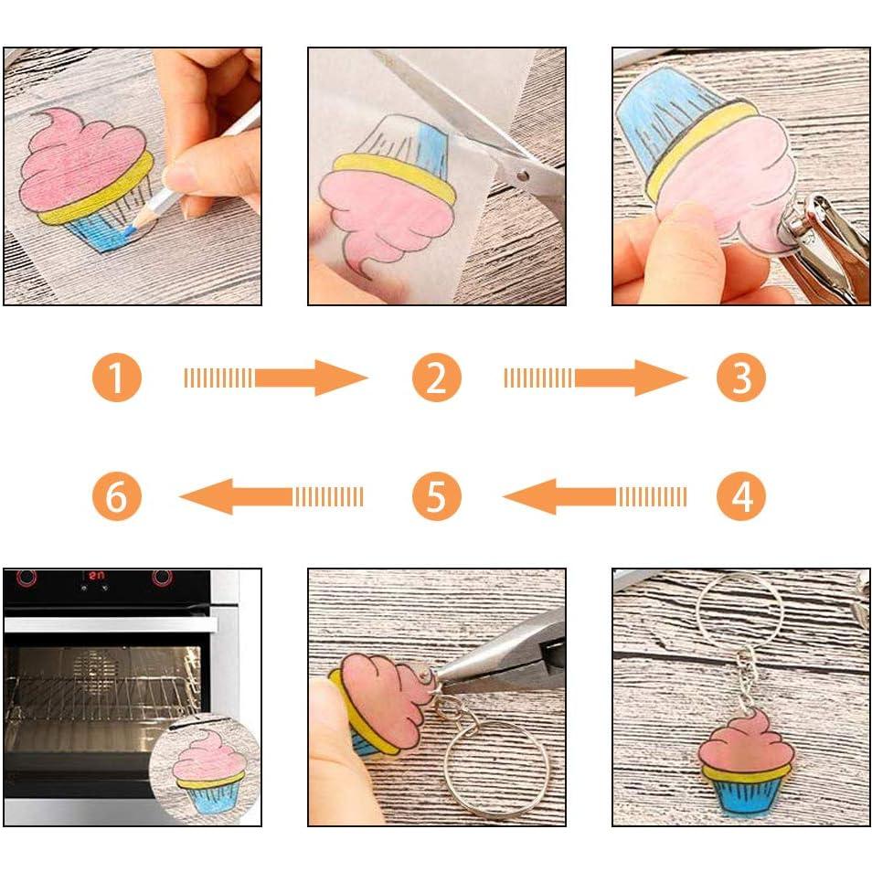 Hojas de Retracción Térmica PH PandaHall 20x29 cm 10 Colores