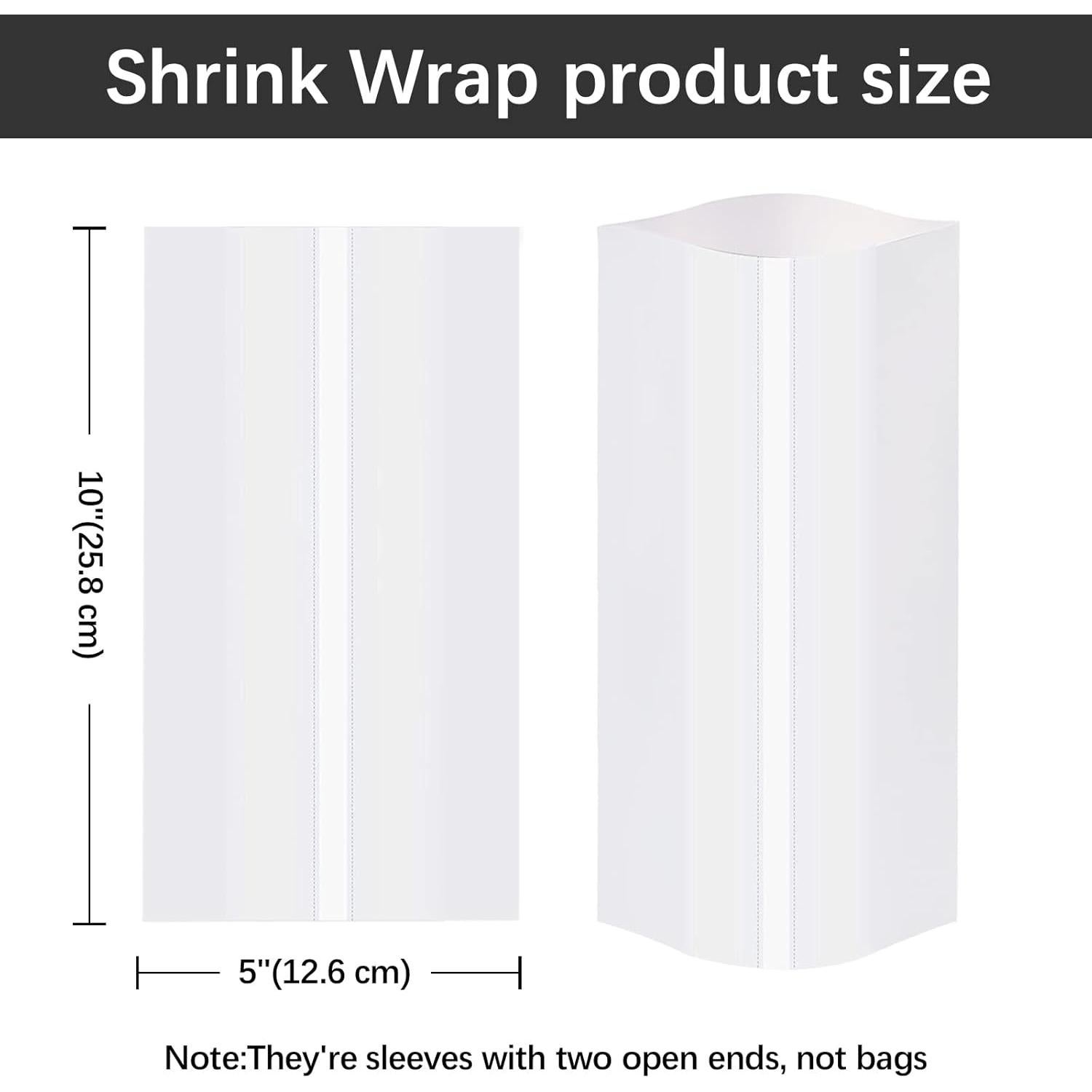 100 Fundas de Encofrado por Sublimación OKBA 12.6x25.8cm