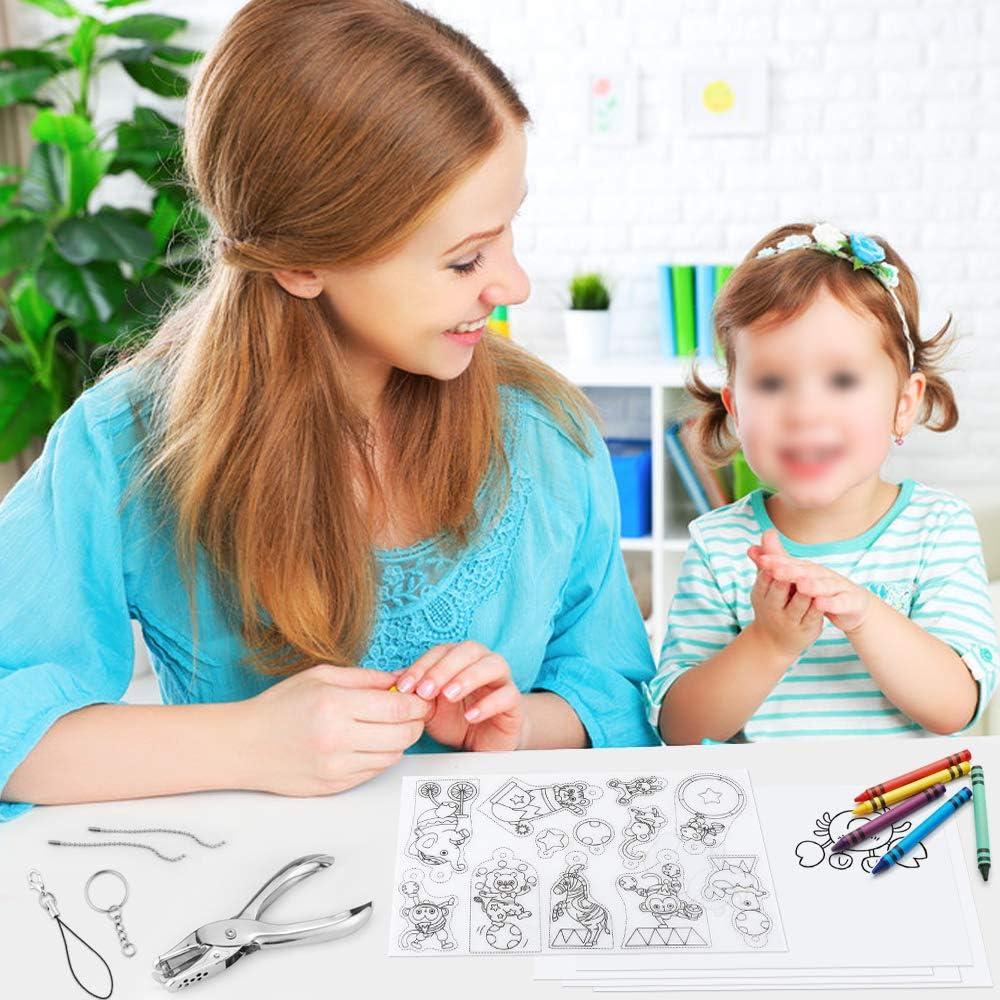 Kit de Hojas Encogibles Hysagtek 158 Pcs Manualidades Niños