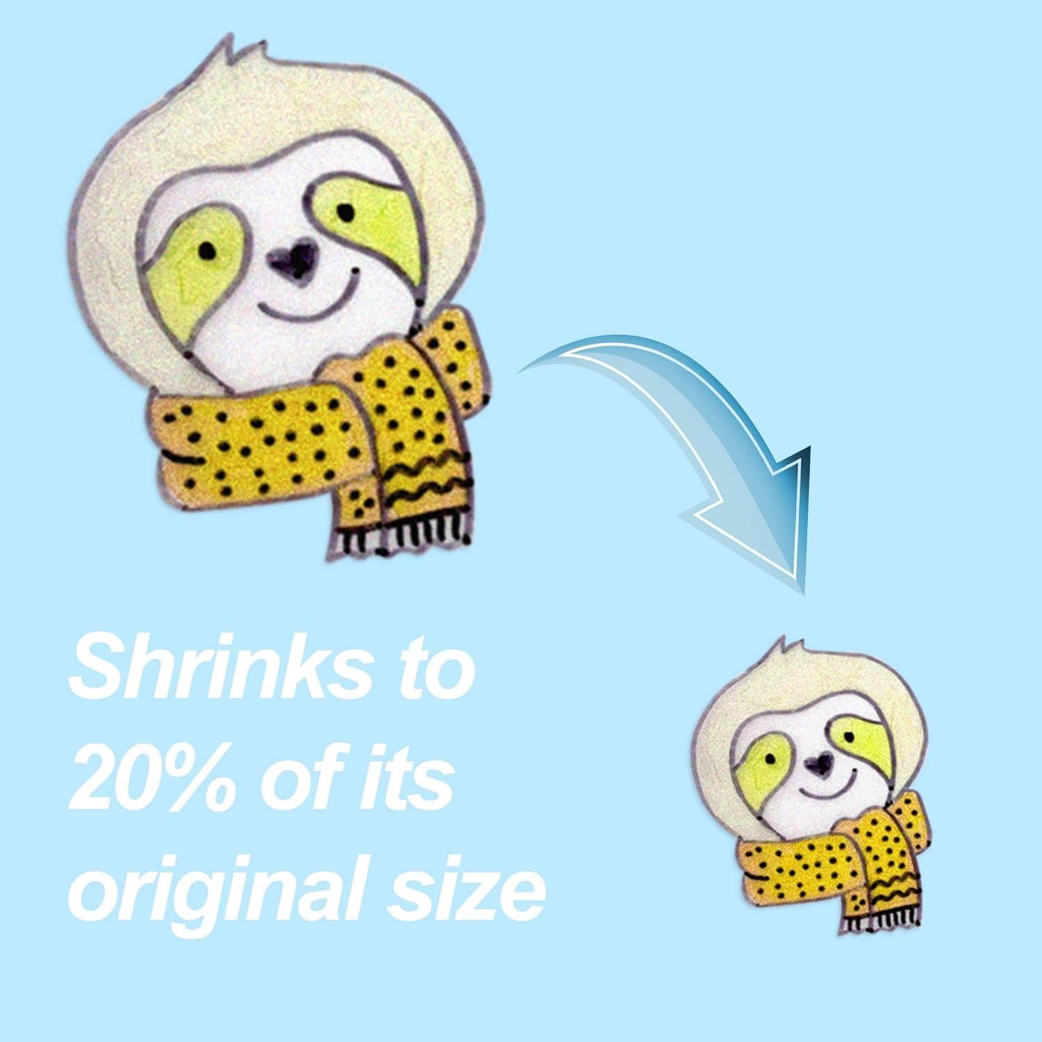 Kit de Plástico Retráctil Hewolly 165 Piezas para Manualidades