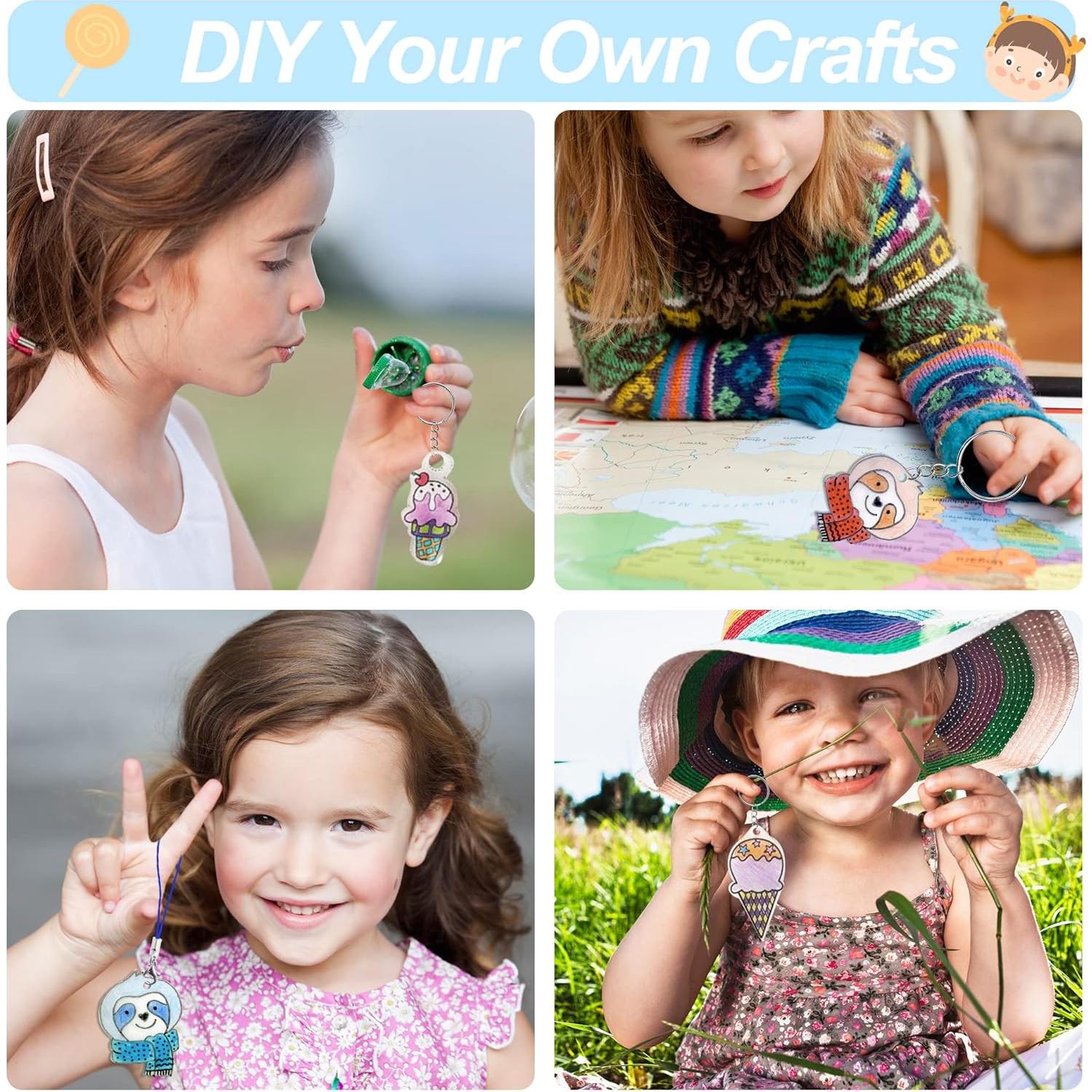 Kit de Plástico Retráctil Hewolly 165 Piezas para Manualidades