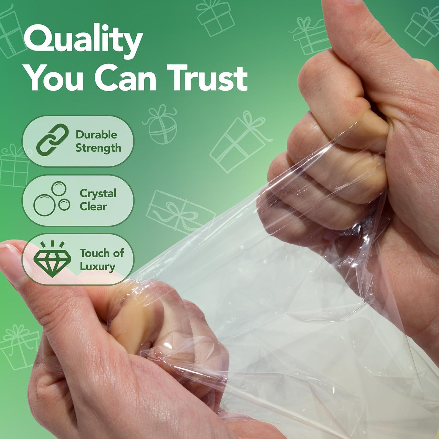 Bolsas de Envoltura Térmica PVC 5x5" - 250 Unidades