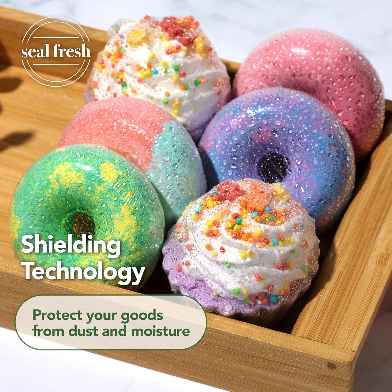 Bolsas de Envoltura Térmica PVC 5x5" - 250 Unidades