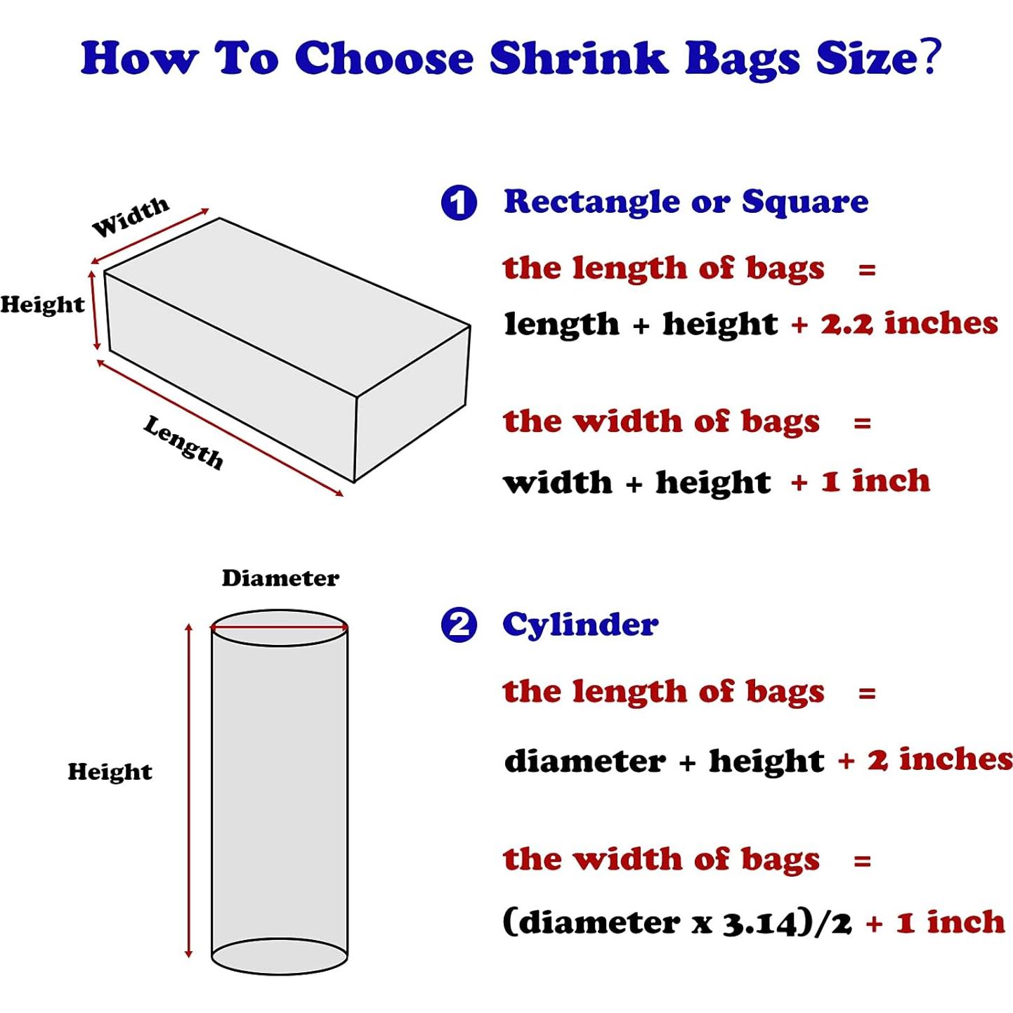 Bolsas de Envoltura Térmica PVC 100 Pcs 30.48x43.18 cm Morepack