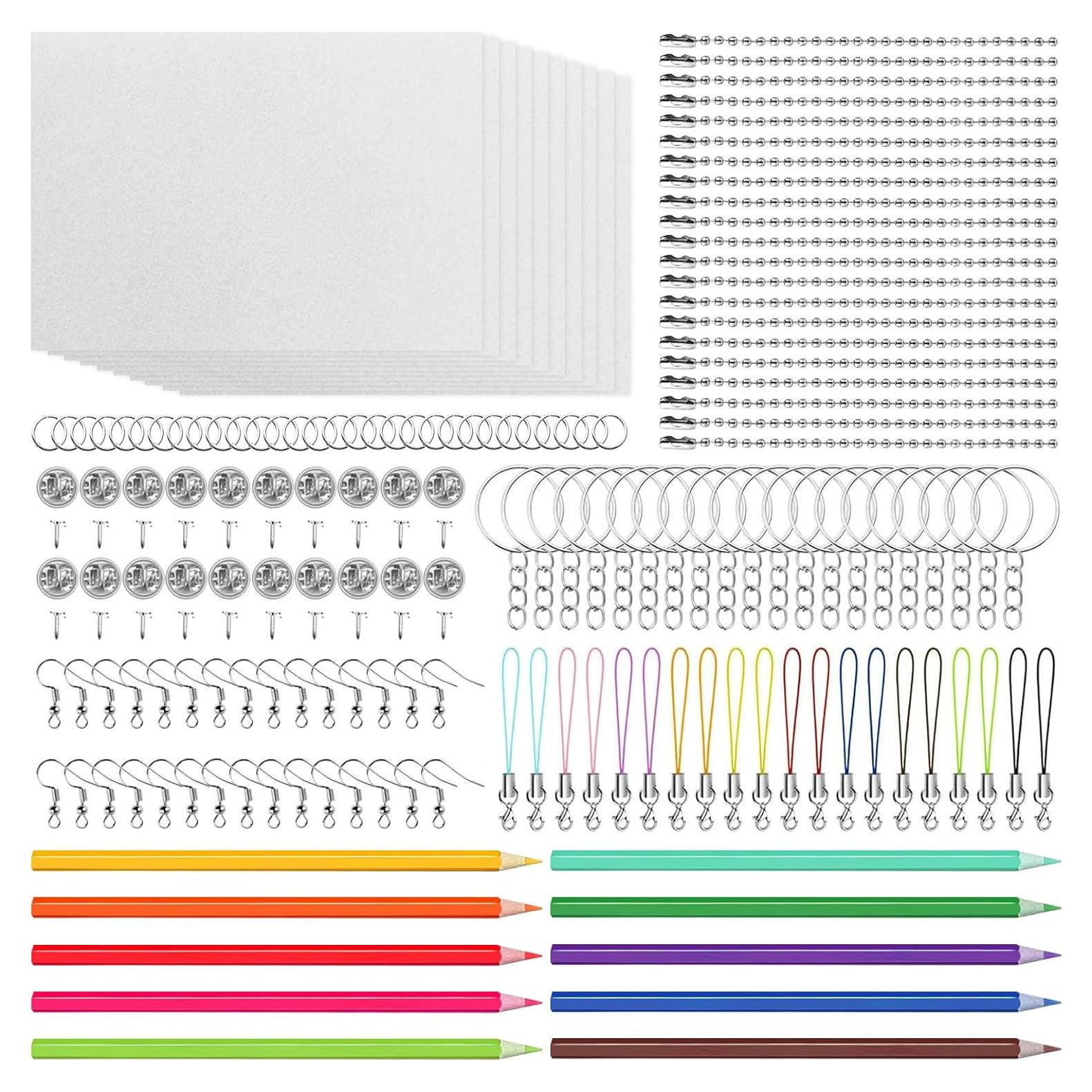 Kit de Arte Retráctil Yauhar 161 Piezas con Hojas y Lápices