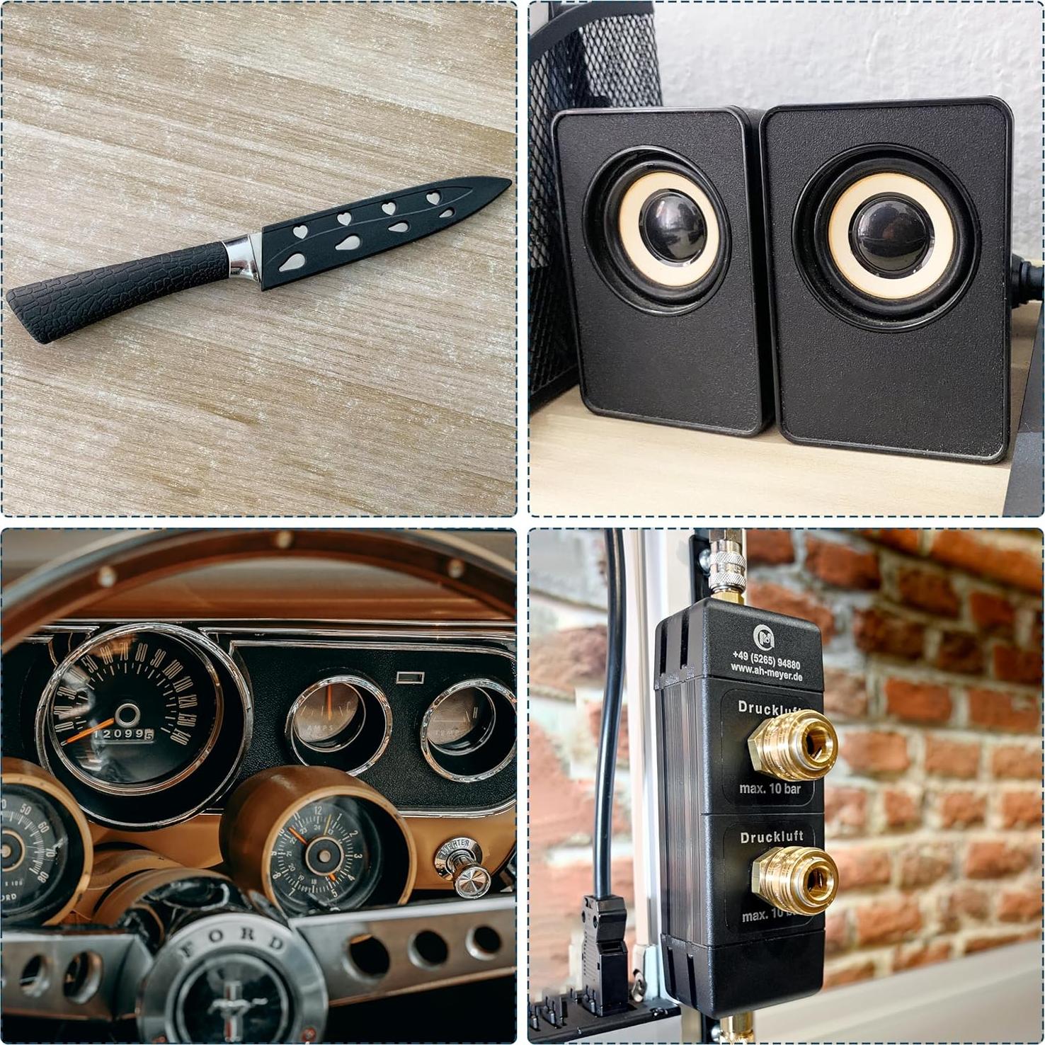 Paquete de 10 hojas de plástico ABS 20x30 cm 1.5 mm KAITELA