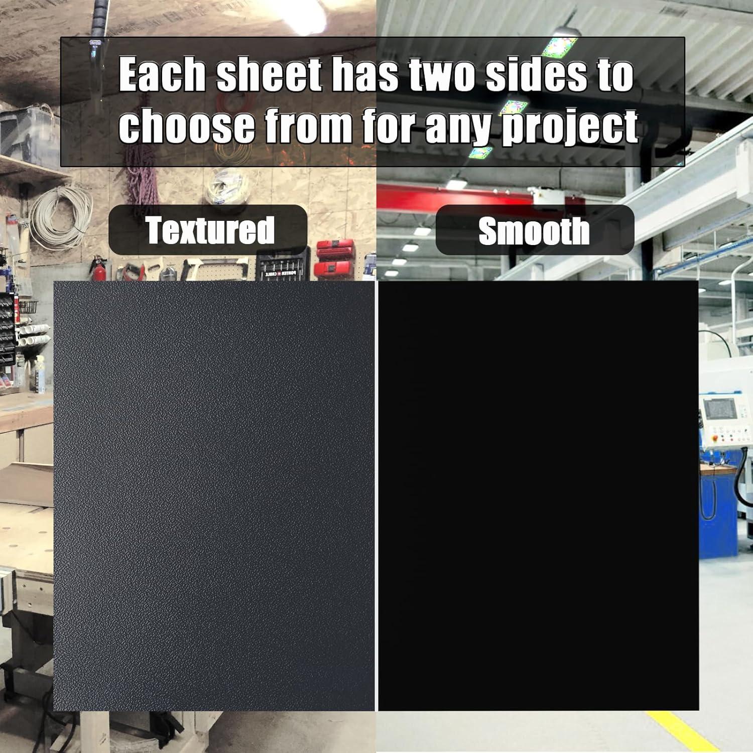 Hoja de Plástico ABS 30.48 x 20.32 cm Paquete de 4