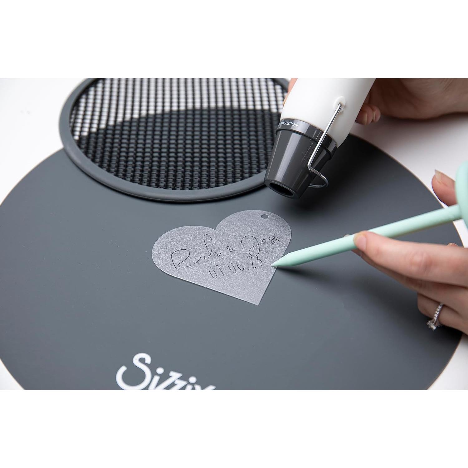 Plástico Retráctil Metálico Sizzix 8 Hojas 21x30 cm