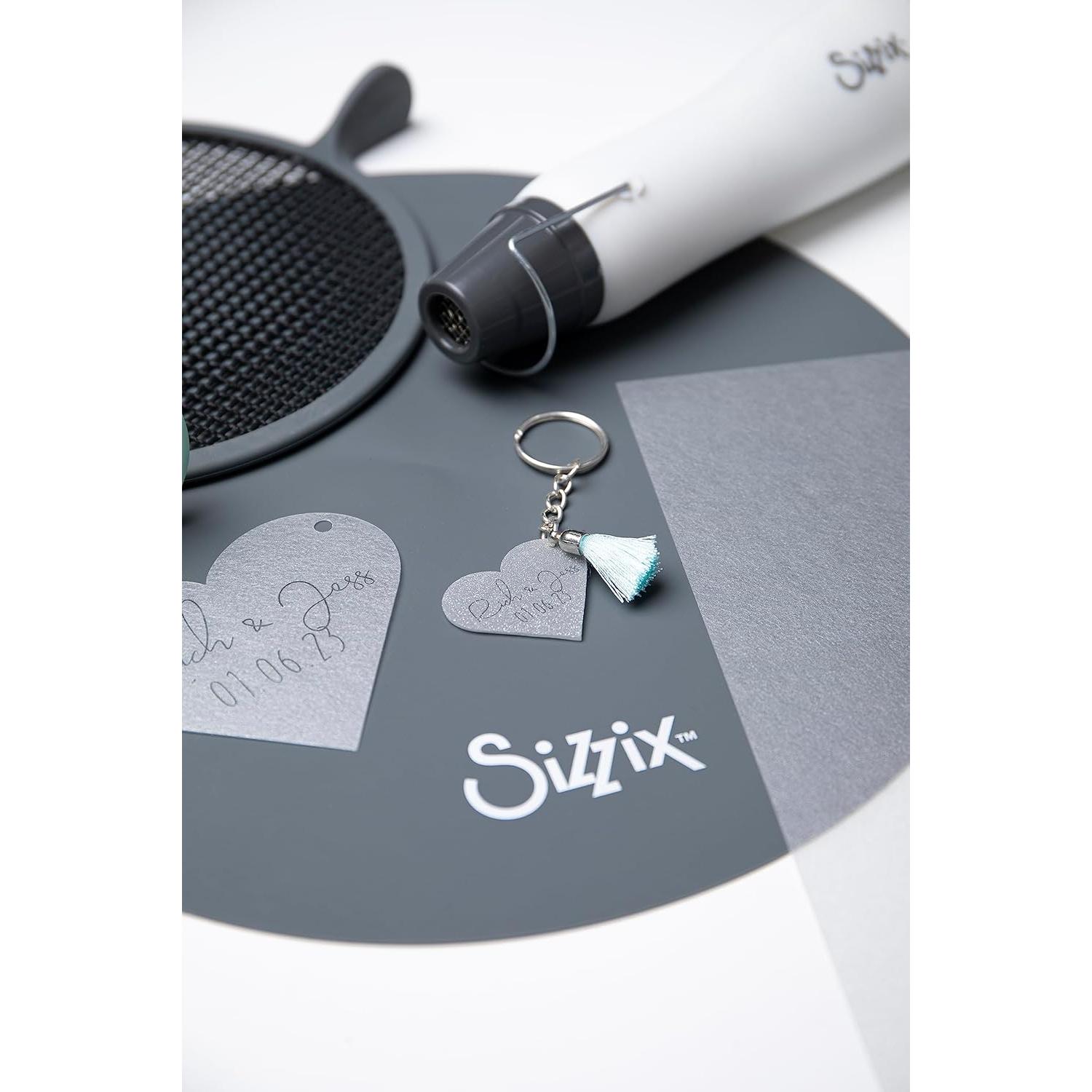 Plástico Retráctil Metálico Sizzix 8 Hojas 21x30 cm