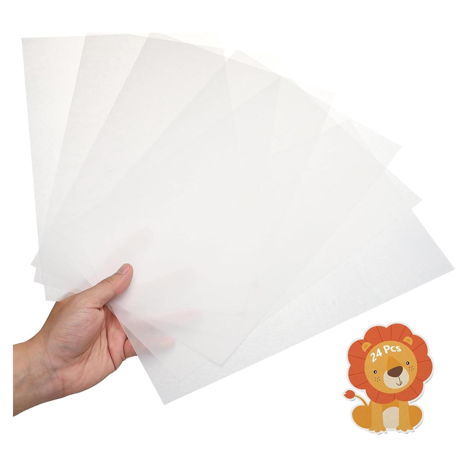 Hojas Shrinky Dink Roucerlin 24 Pcs 29x20 cm para Manualidades