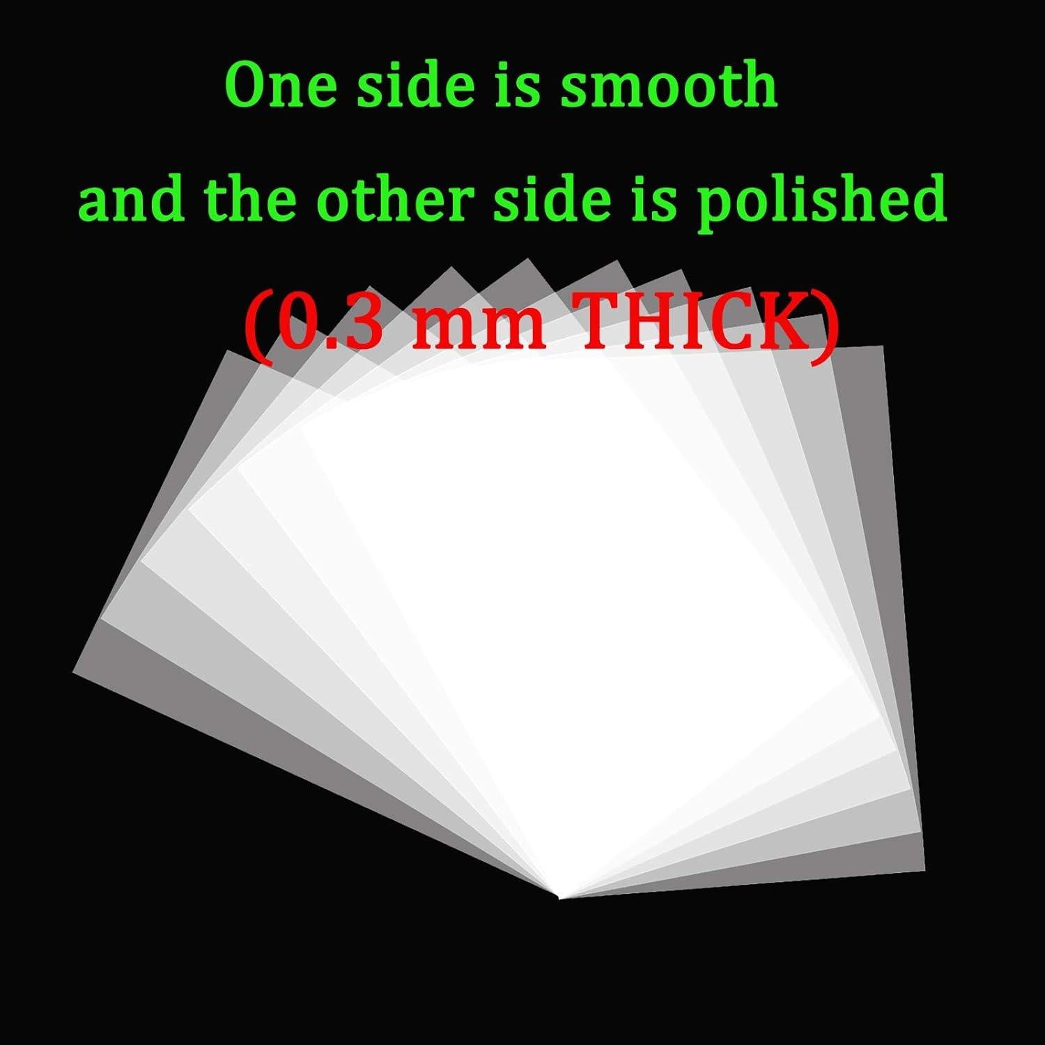 Hojas de Plástico Retráctil Xmfdty 18PCS 29x20cm para Manualidades