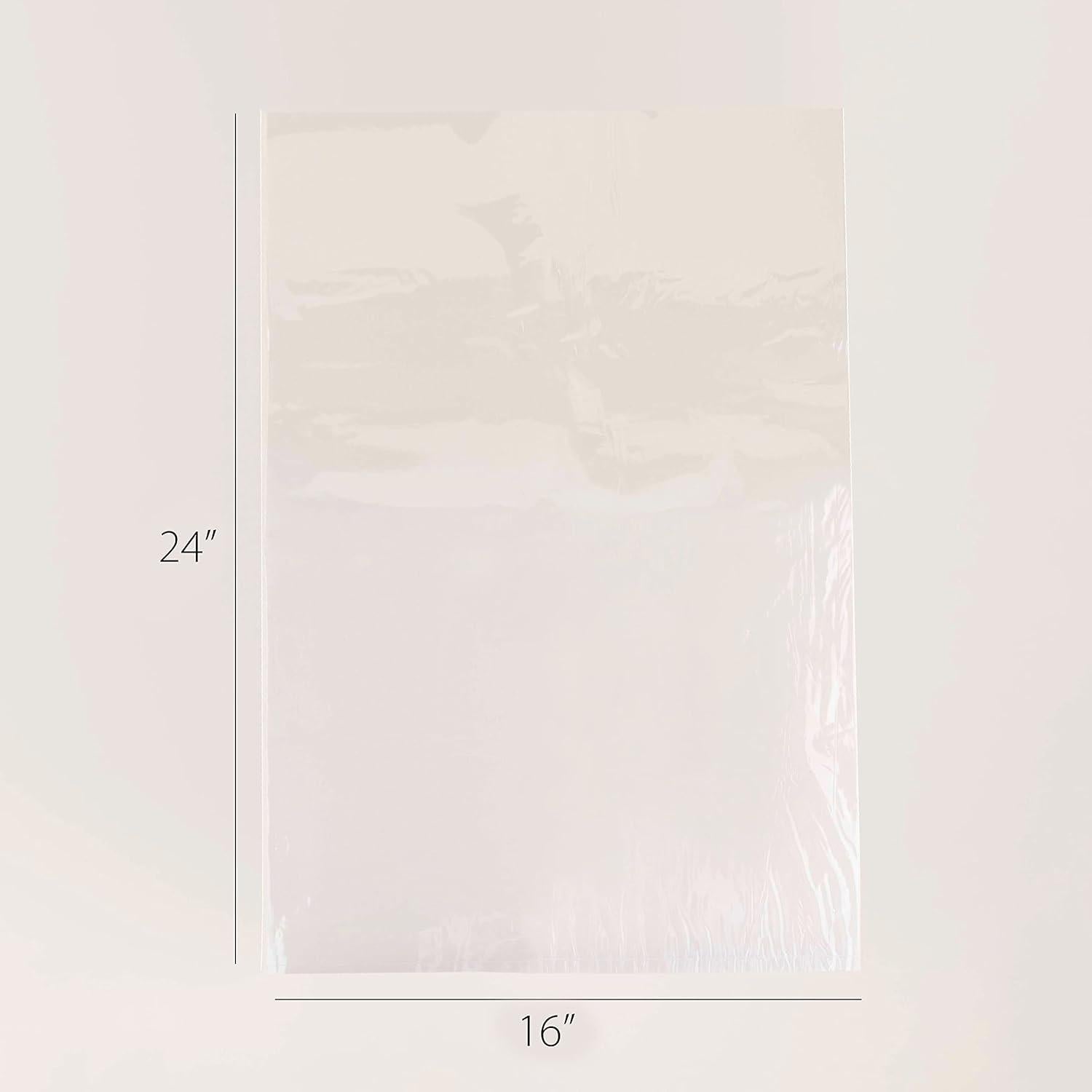 Bolsas de Envoltura Retráctil Clear Cellophane PVC 40x60 cm (10 Pzas)