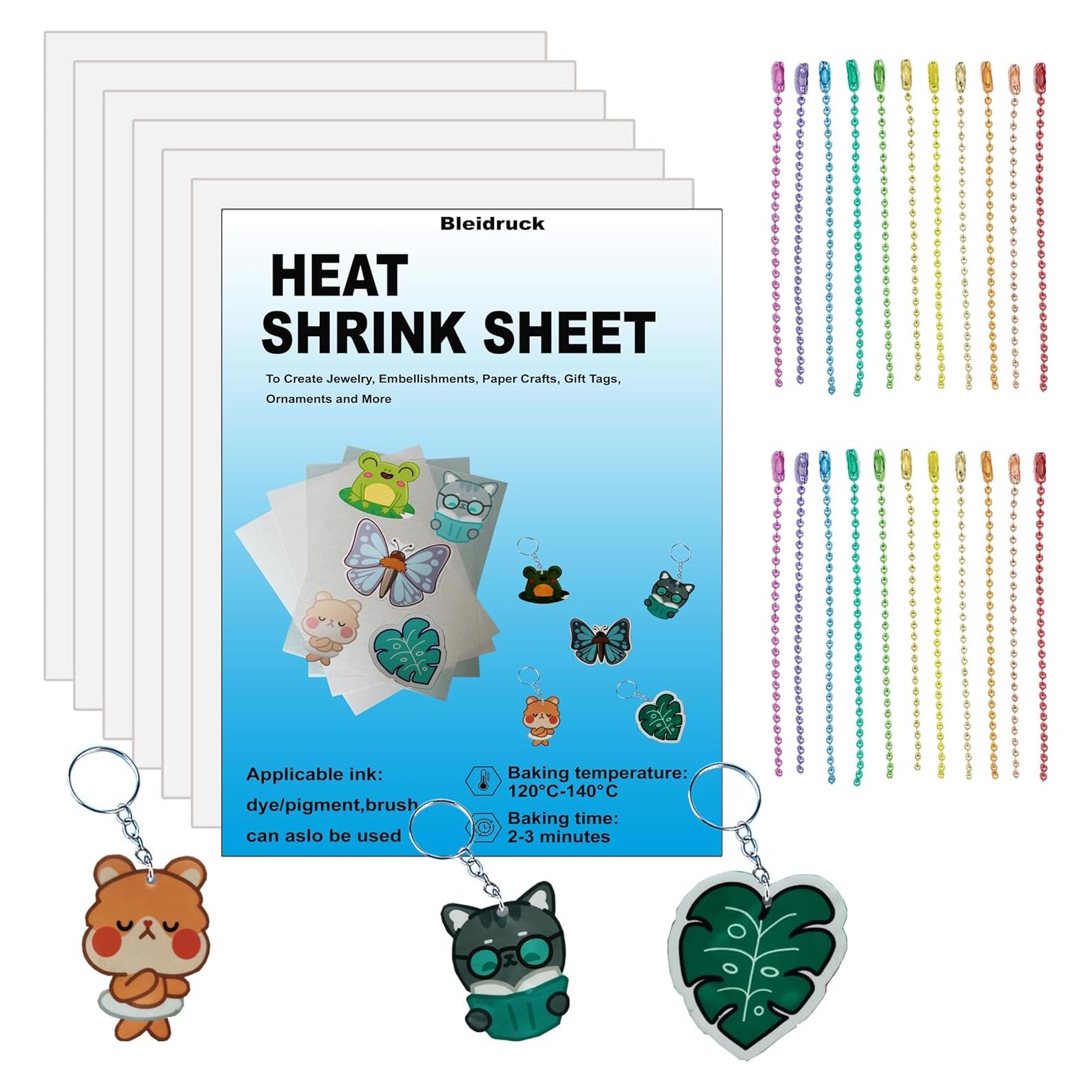 Kit de Manualidades Bleidruck 50 Piezas Hojas Retráctiles 20.3x14.5 cm