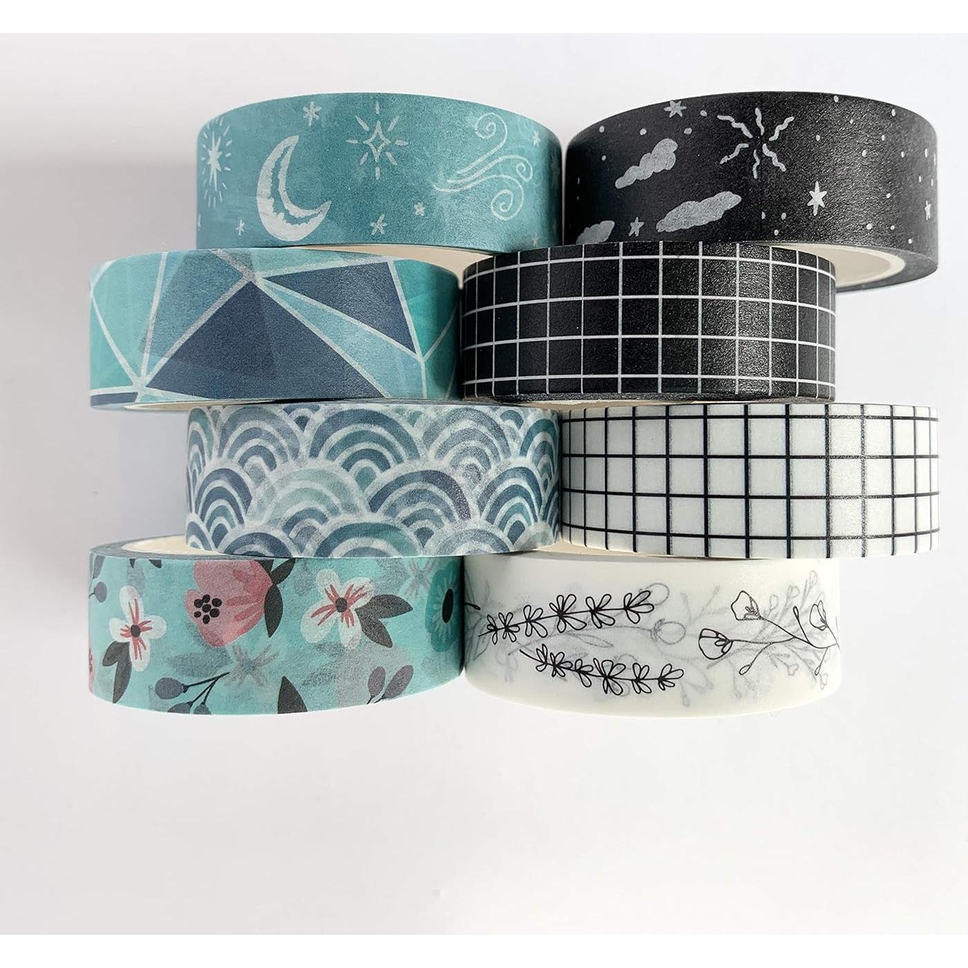 Conjunto de Cinta Washi ZYNSHE 16 Rollos 15 mm Decorativa