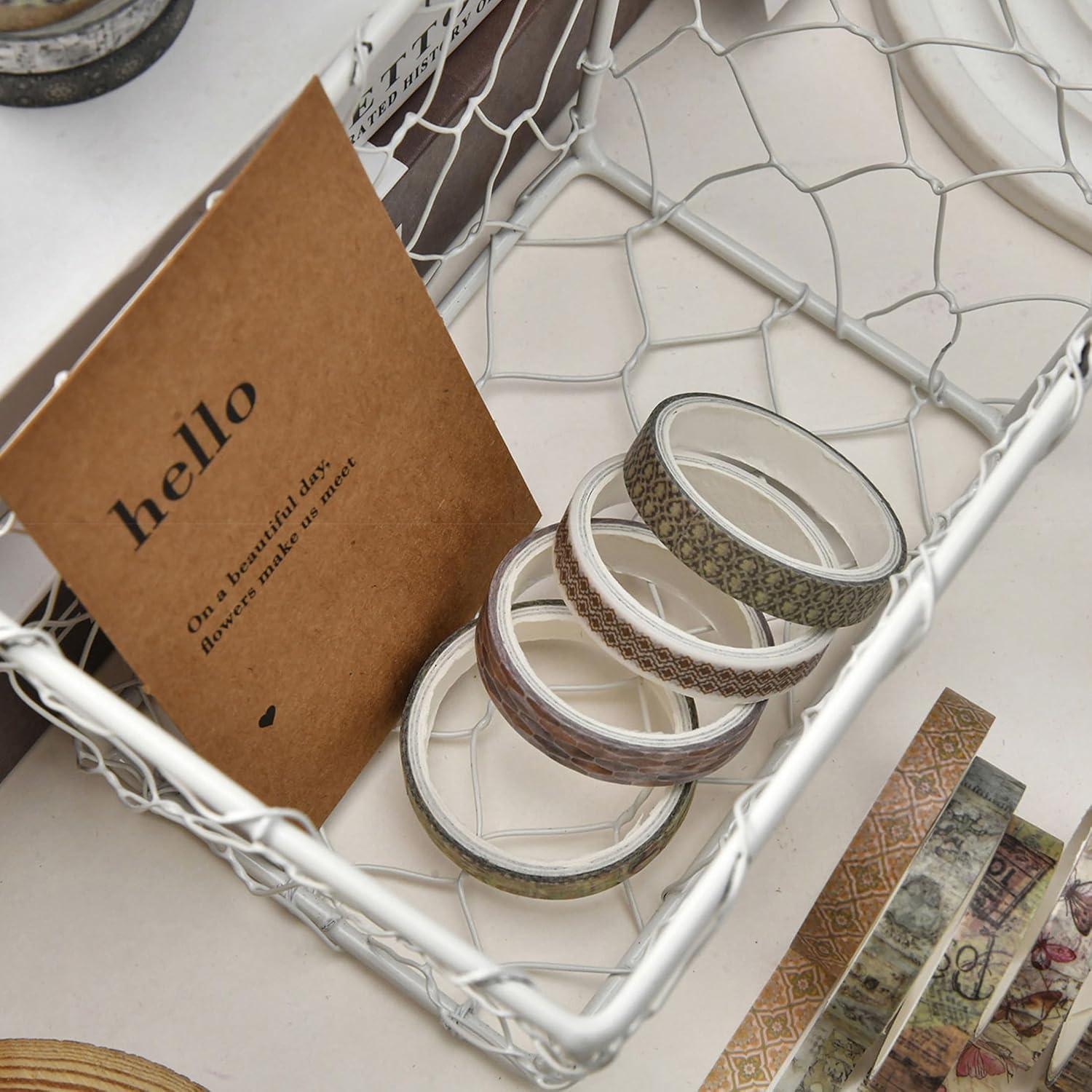 Set de 20 Rollos de Cinta Washi Vintage Songdao 2m 7mm