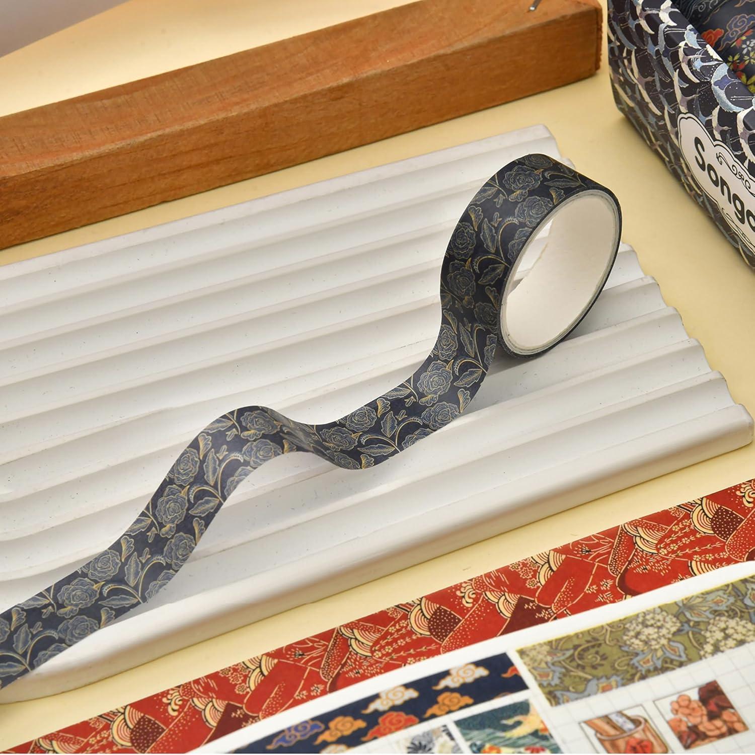 Juego de 12 Rollos de Cinta Washi Songdao 2m Decorativas