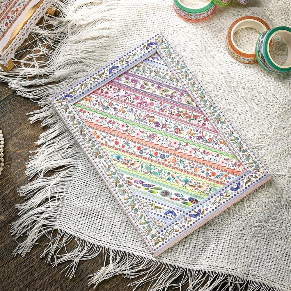 Juego de Washi Tape Zellykool 10 Rollos 15mm Vintage