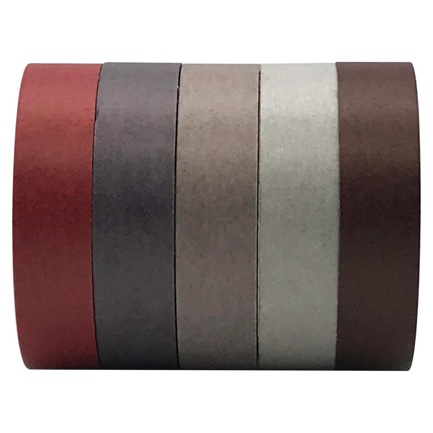 Juego de Cintas Washi EnYan 5 Rollos 10mm Decorativas