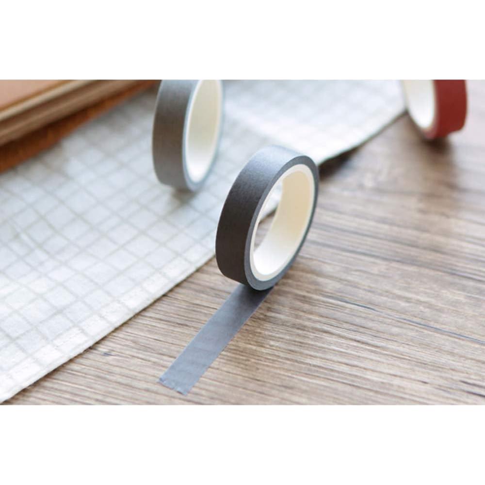 Juego de Cintas Washi EnYan 5 Rollos 10mm Decorativas