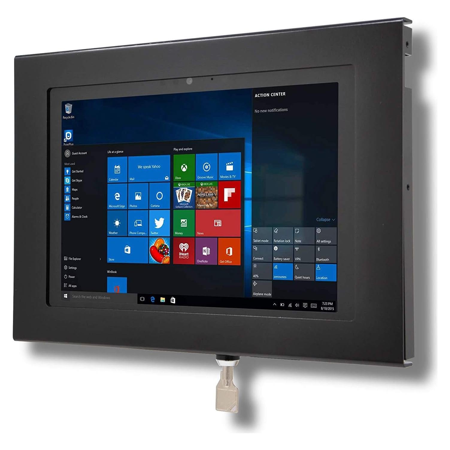 Caja de Seguridad TABcare para Tableta Surface Go, Negro