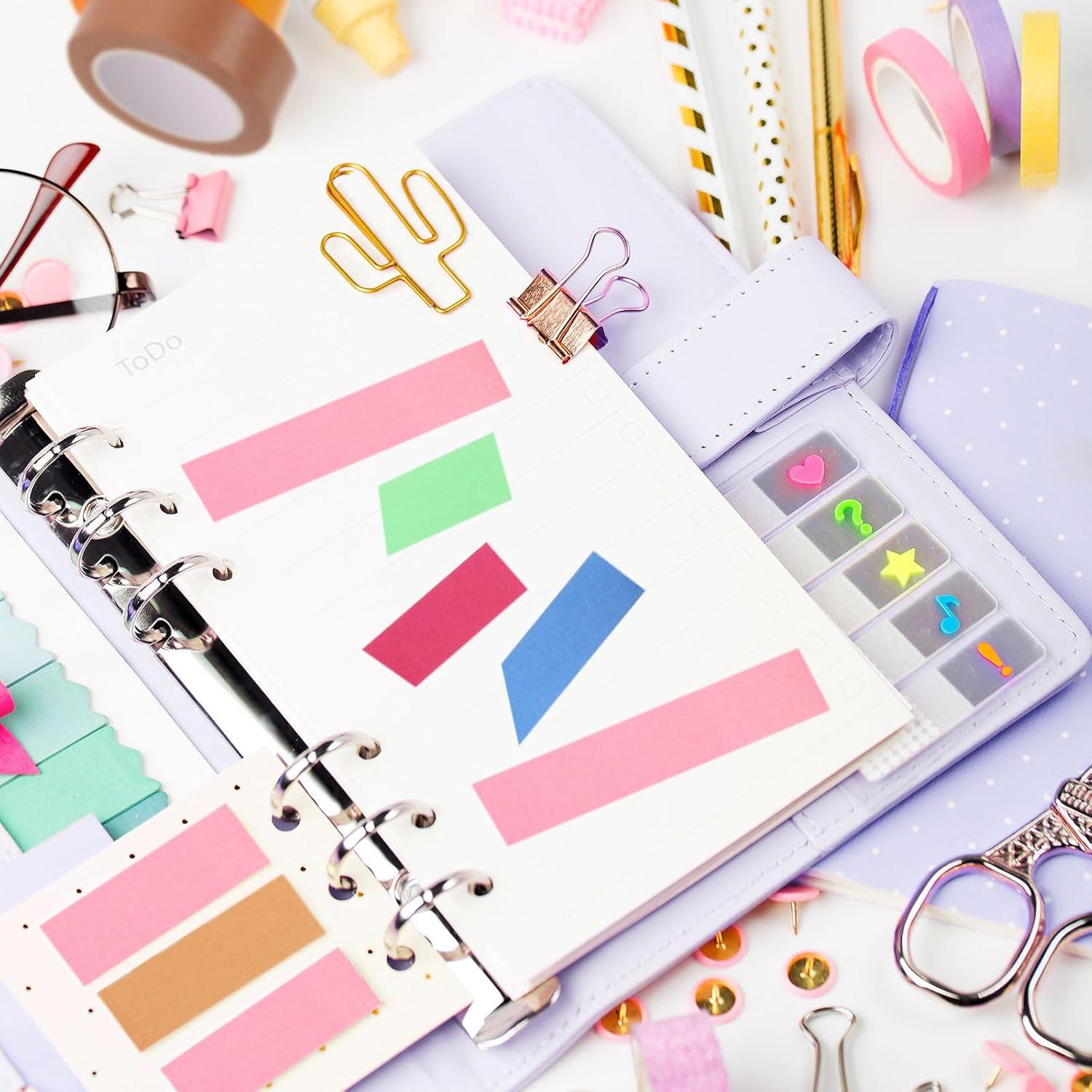 Cinta Washi uxcell 2 Rollos 11 Yardas 0.6" Marrón Claro