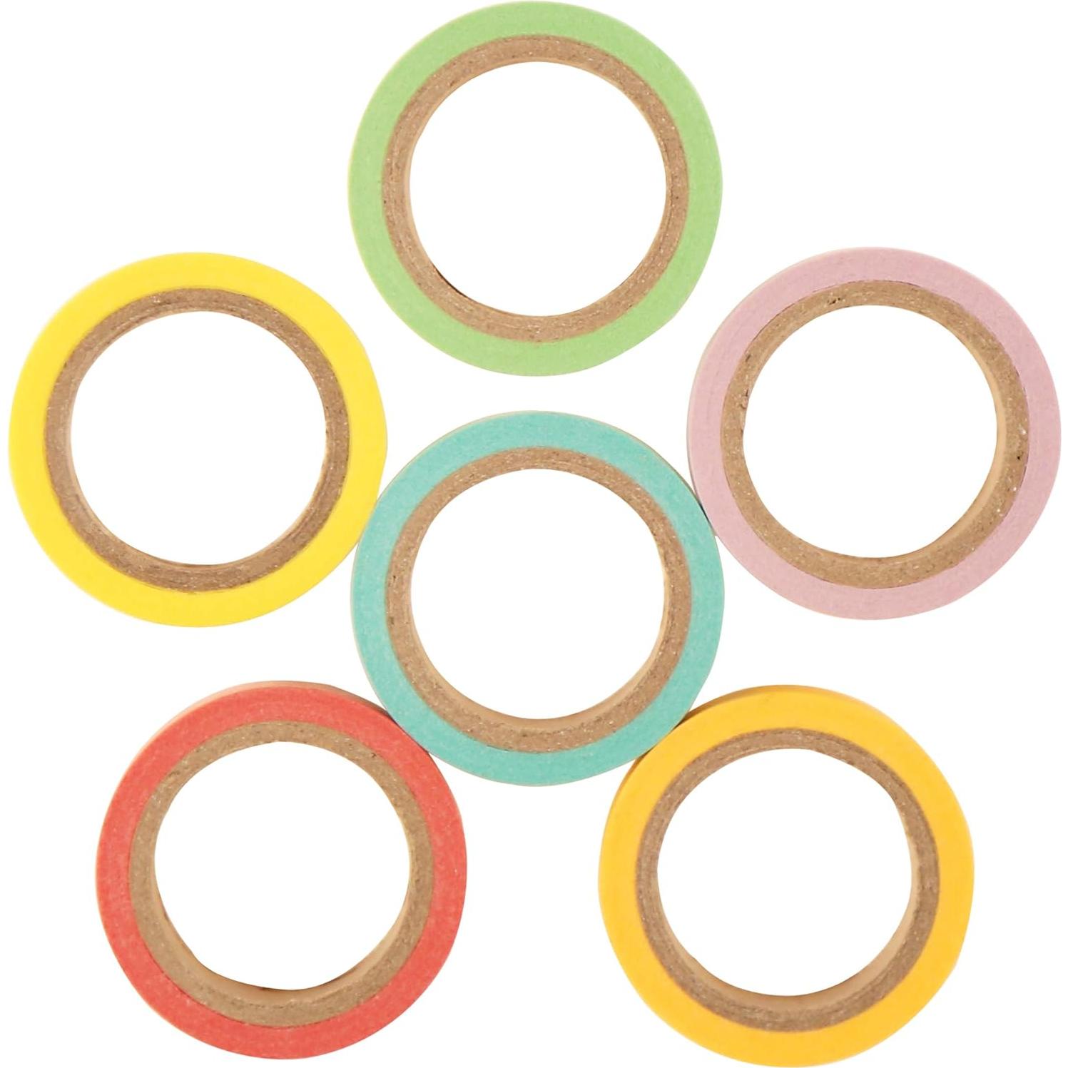 Cintas Washi CCINEE 48 Rollos Decorativas para DIY y Scrapbooking