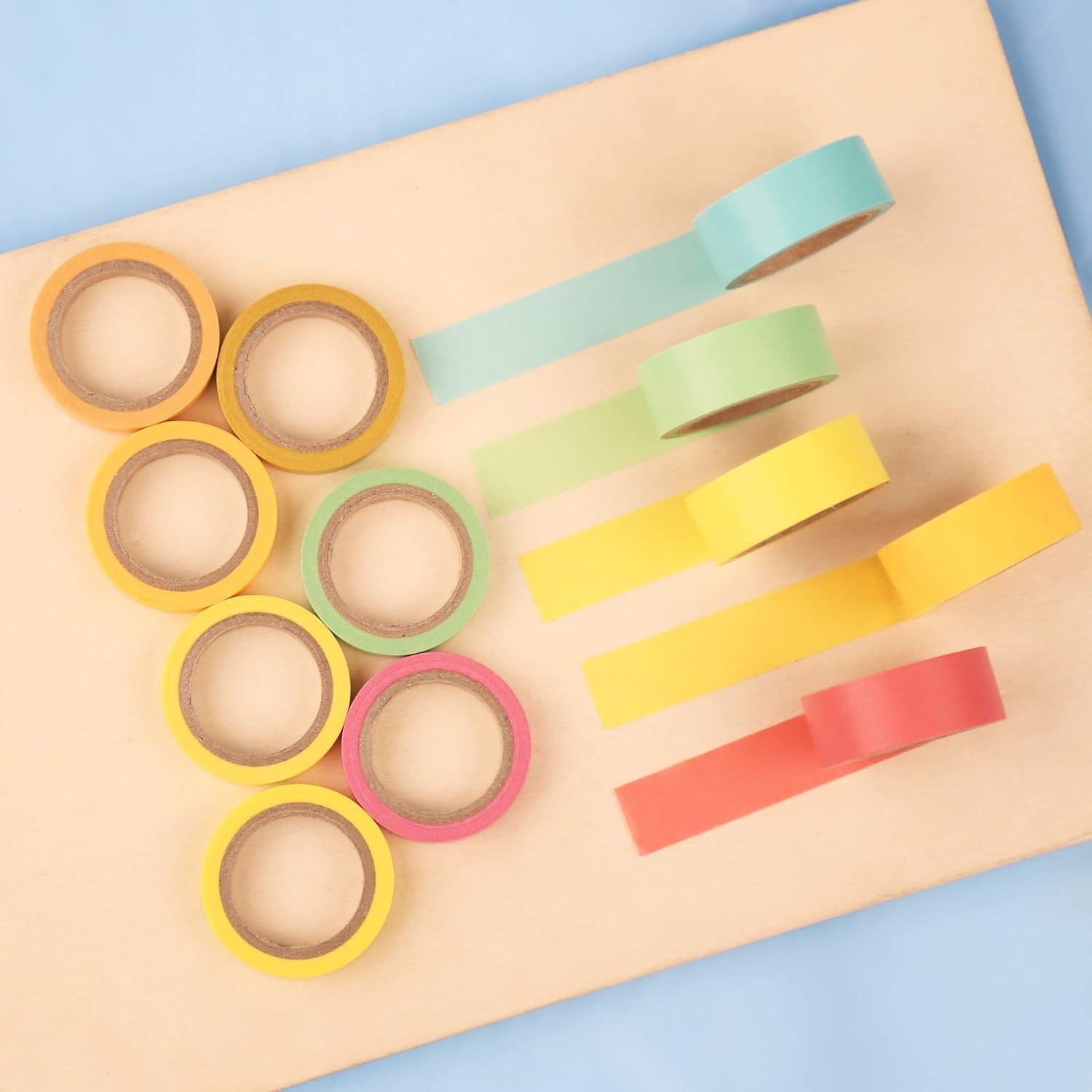 Cintas Washi CCINEE 48 Rollos Decorativas para DIY y Scrapbooking