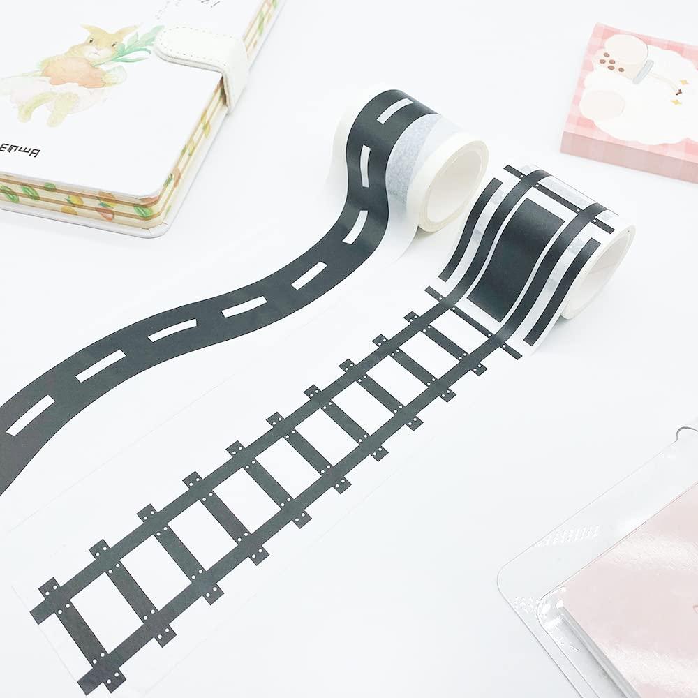 Conjunto de Cinta Washi YUBX Highway 4 Rollos 50mm x 5m