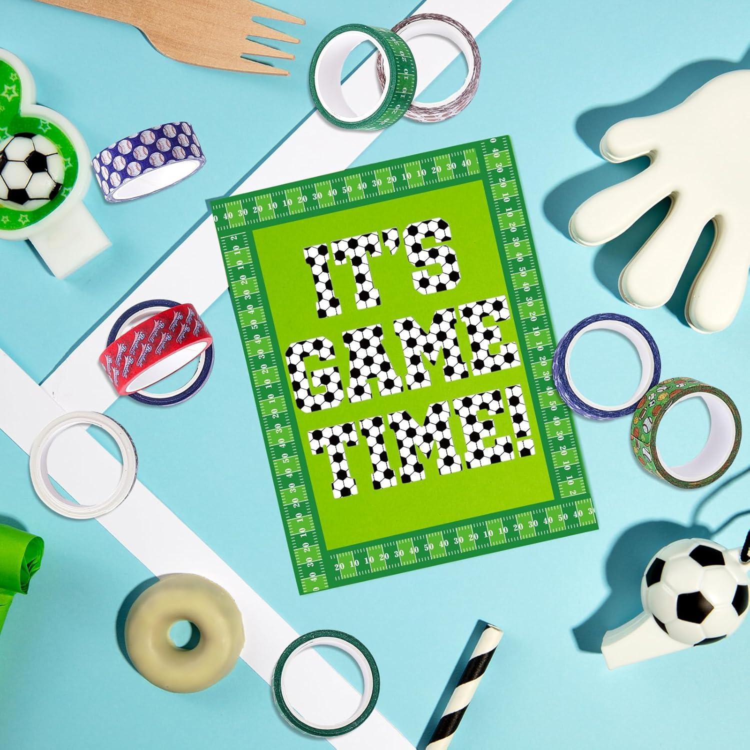 Cinta Washi Deportiva Whaline 12 Rollos 1.5cm x 5m